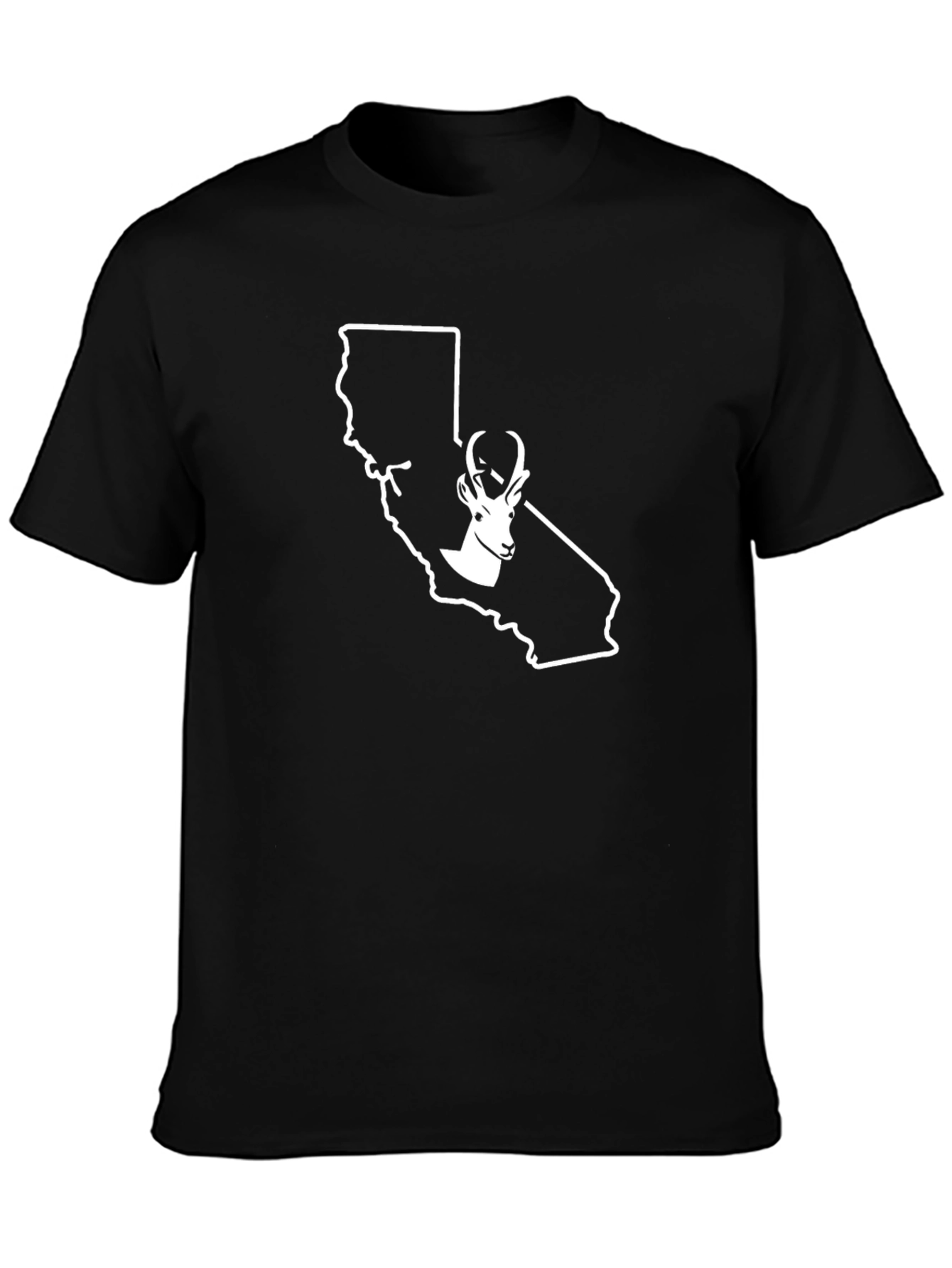 California Pronghorn Graphic T-Shirt - Black - 3