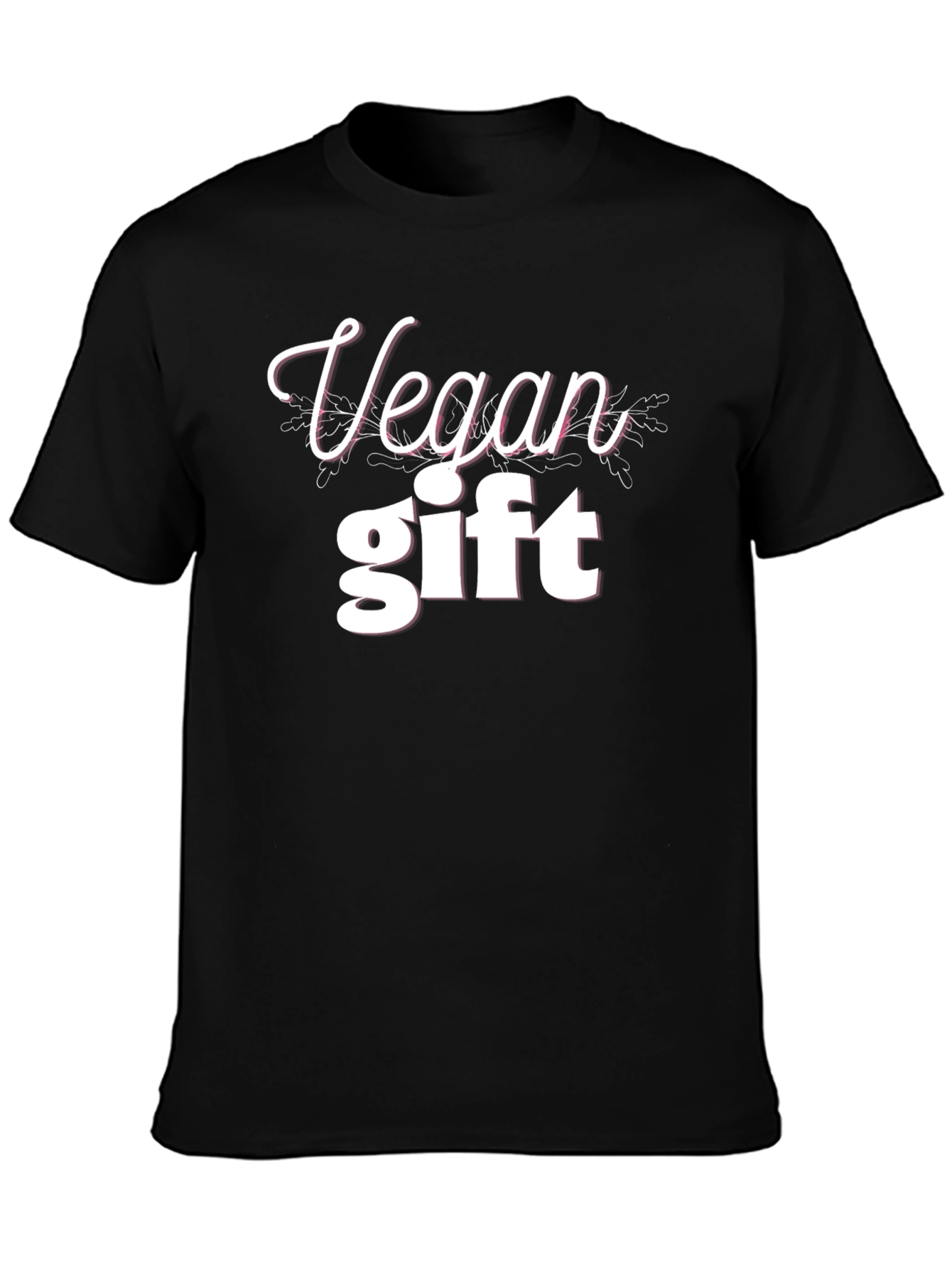 Black Vegan Gift T-Shirt - Stylish and Comfortable view 3