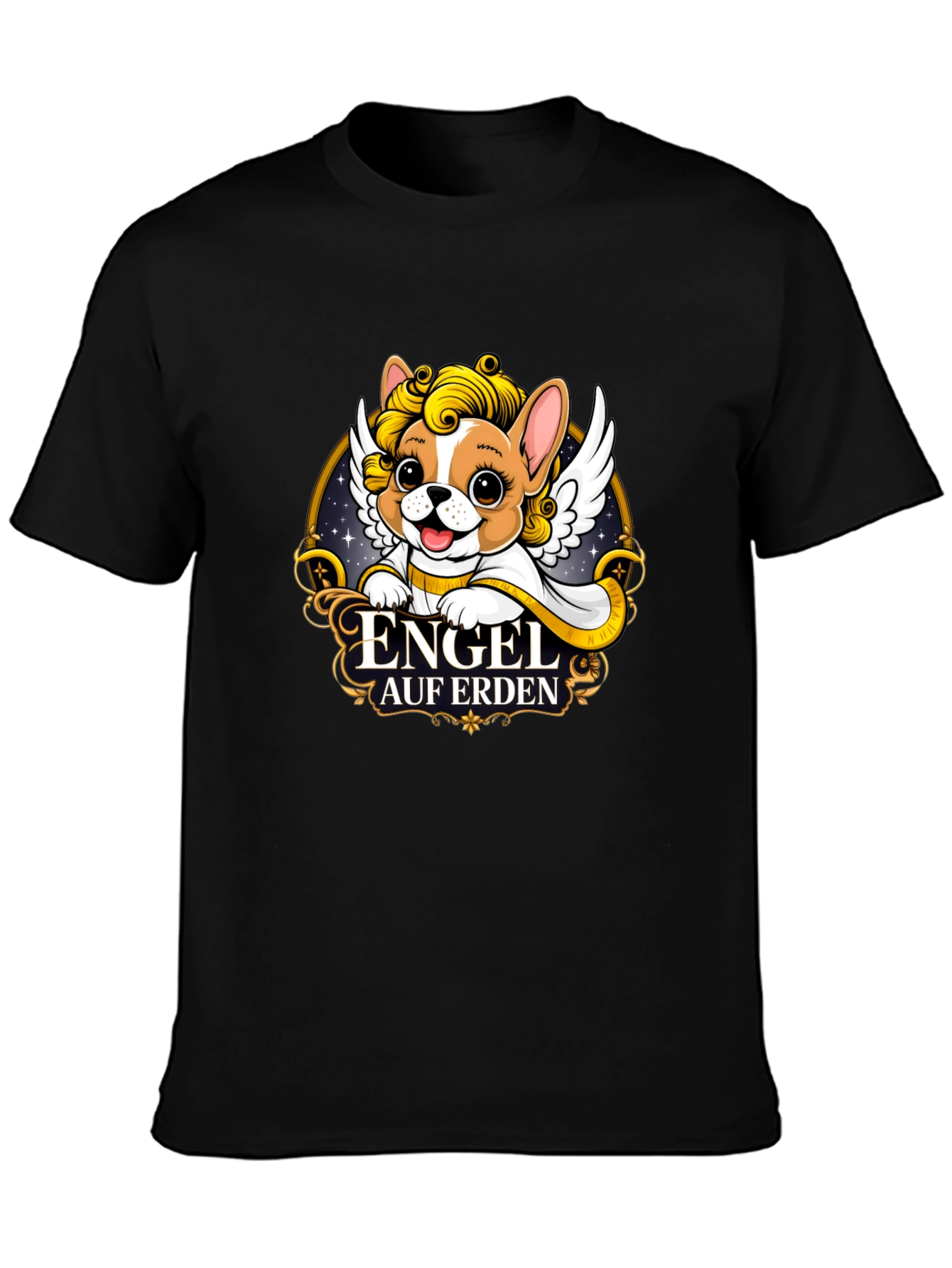 Angel Dog T-Shirt - Cute Pet Lover Tee - 3