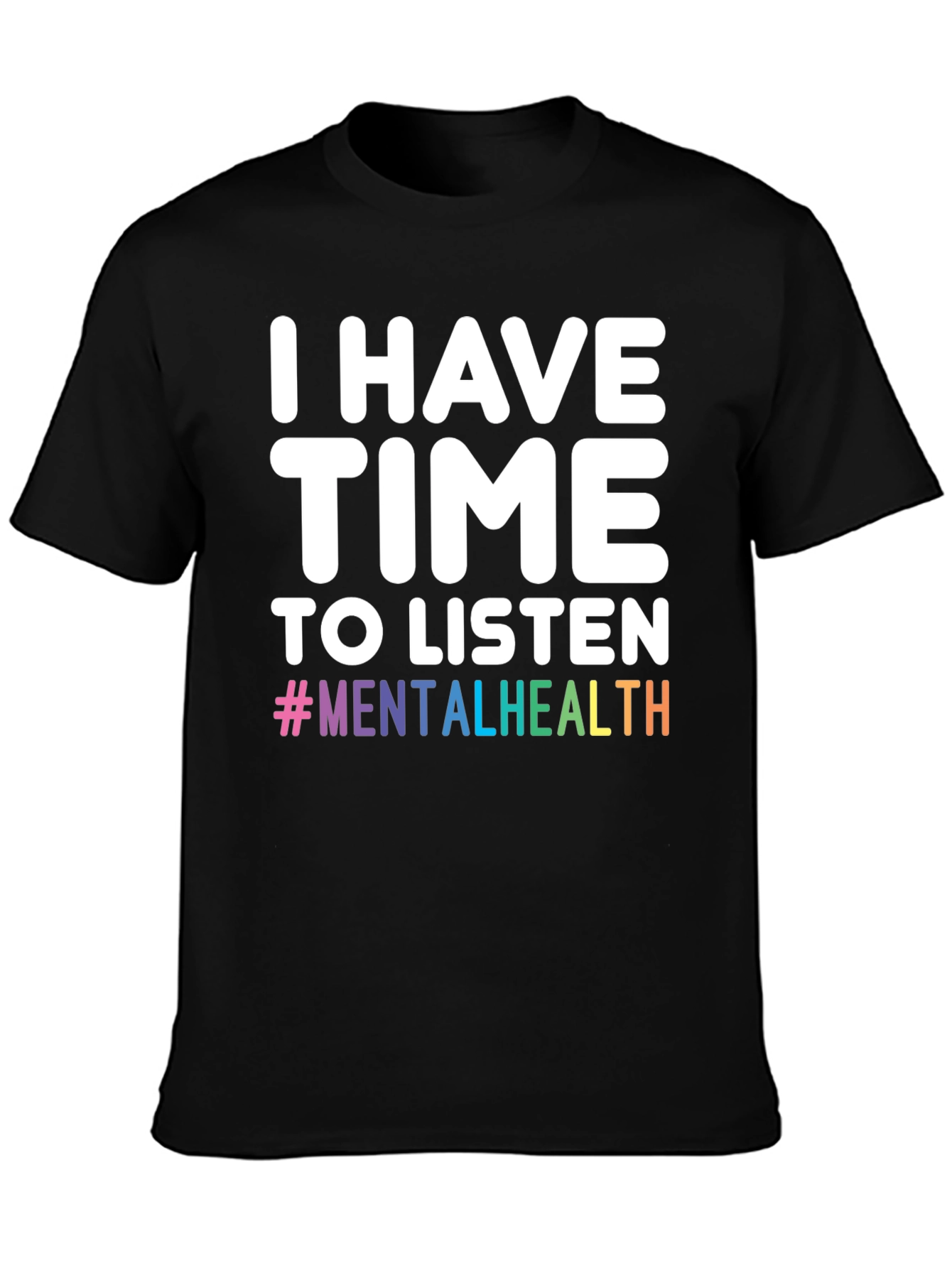 Black Mental Health Awareness Graphic Tee view 3