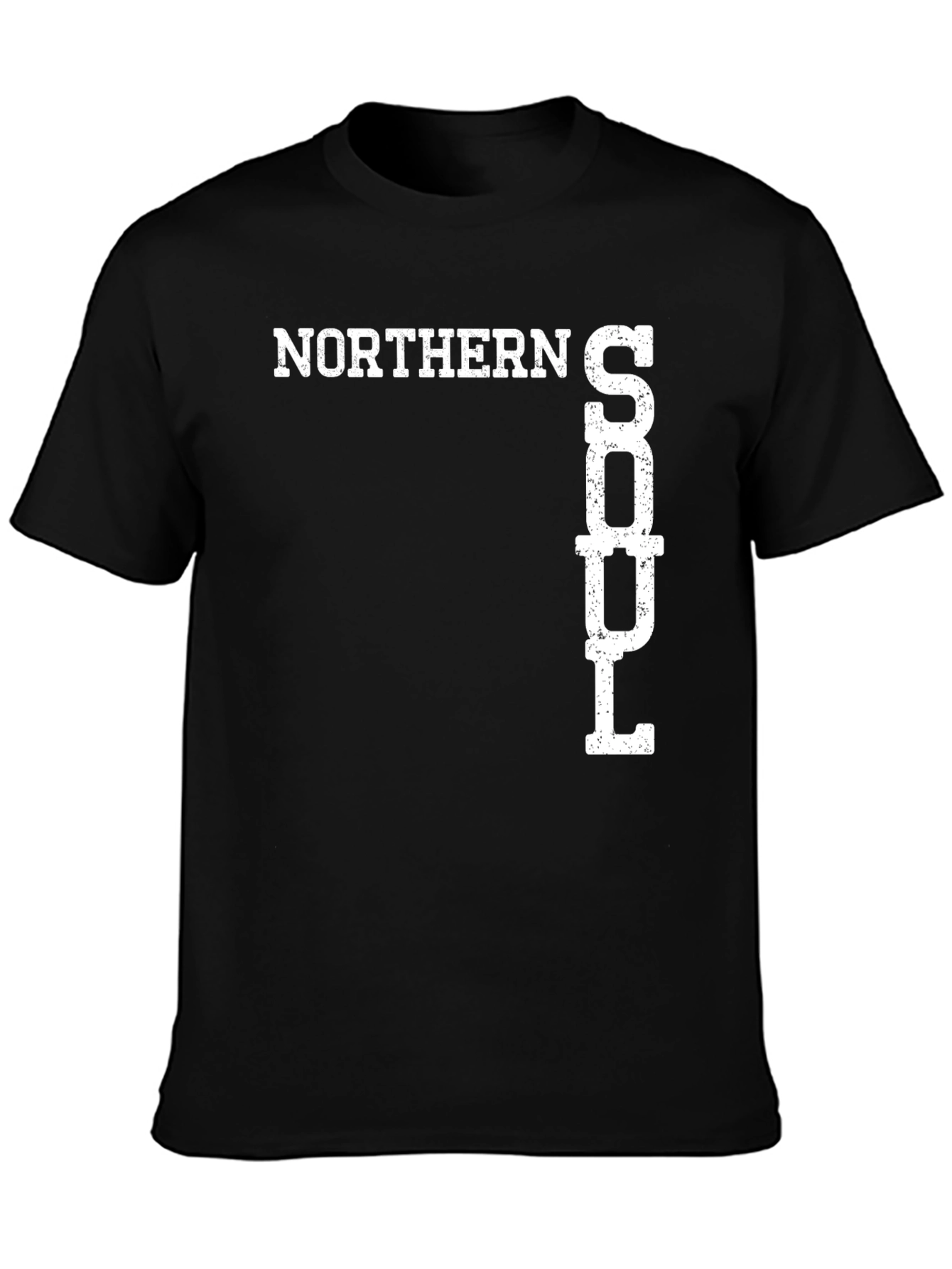 Black Northern Soul T-Shirt view 3