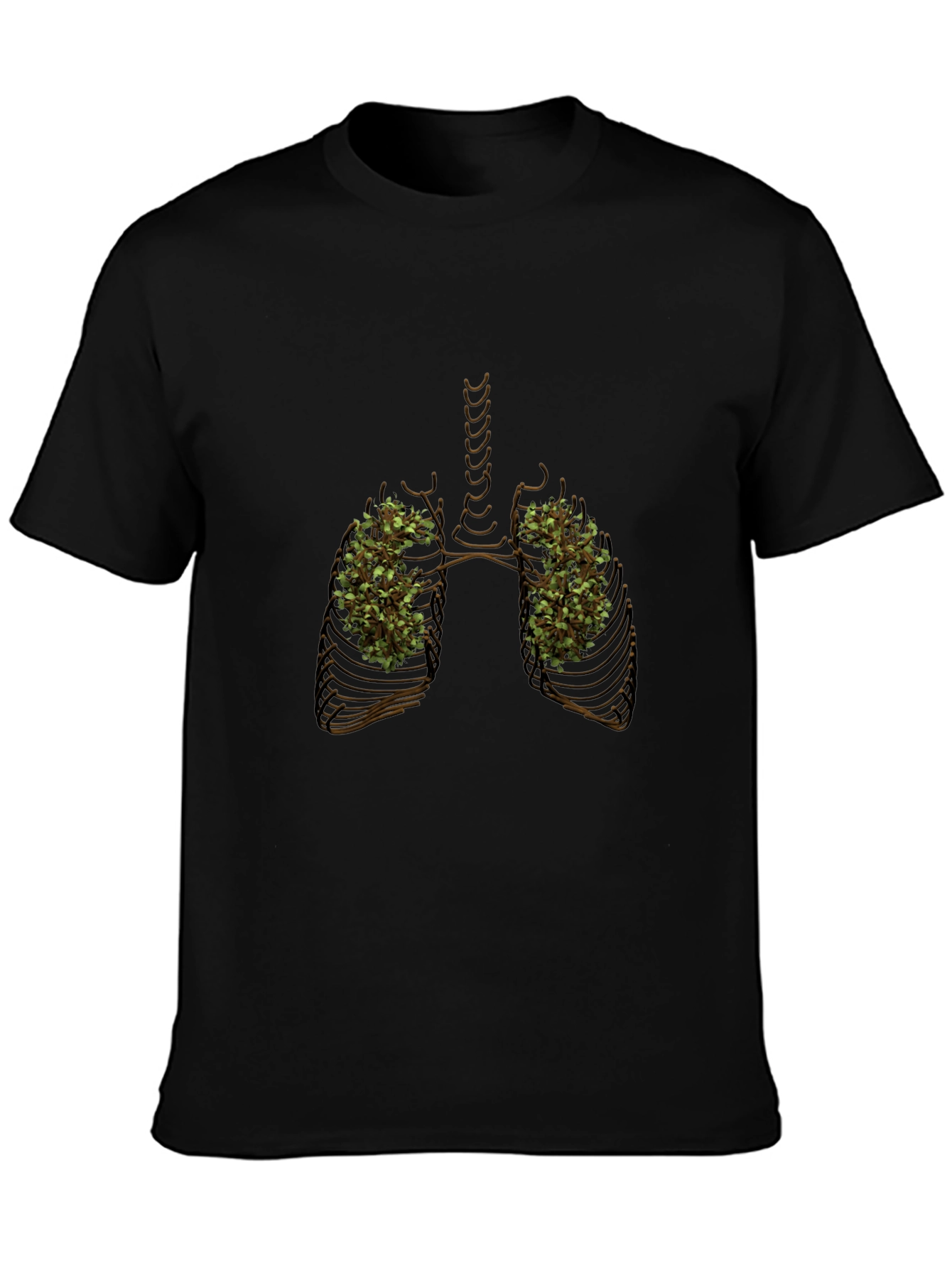 Black Lung Plant T-Shirt view 3