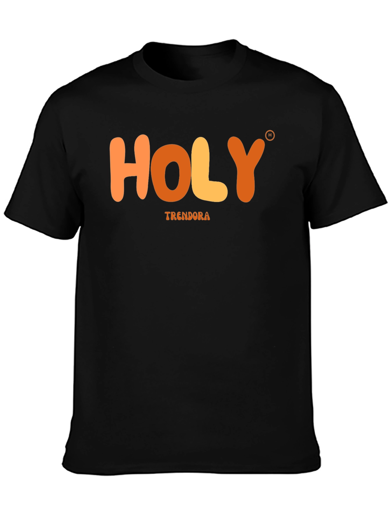 Black Holy Trendora Graphic T-Shirt - Black view 3