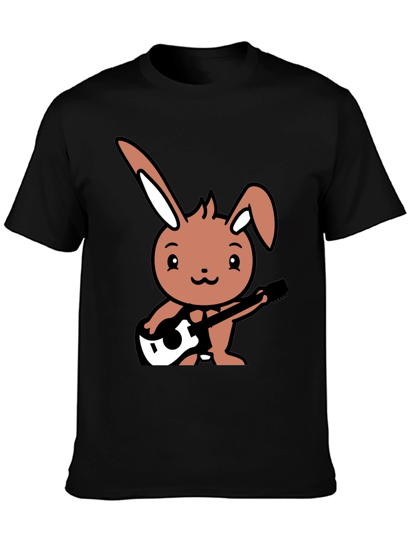 Black Bunny Rocker Graphic Tee view 3