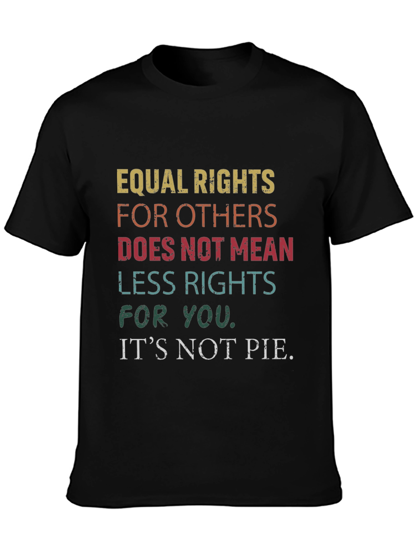 Equal Rights T-Shirt - Human Rights Advocate Tee - 3