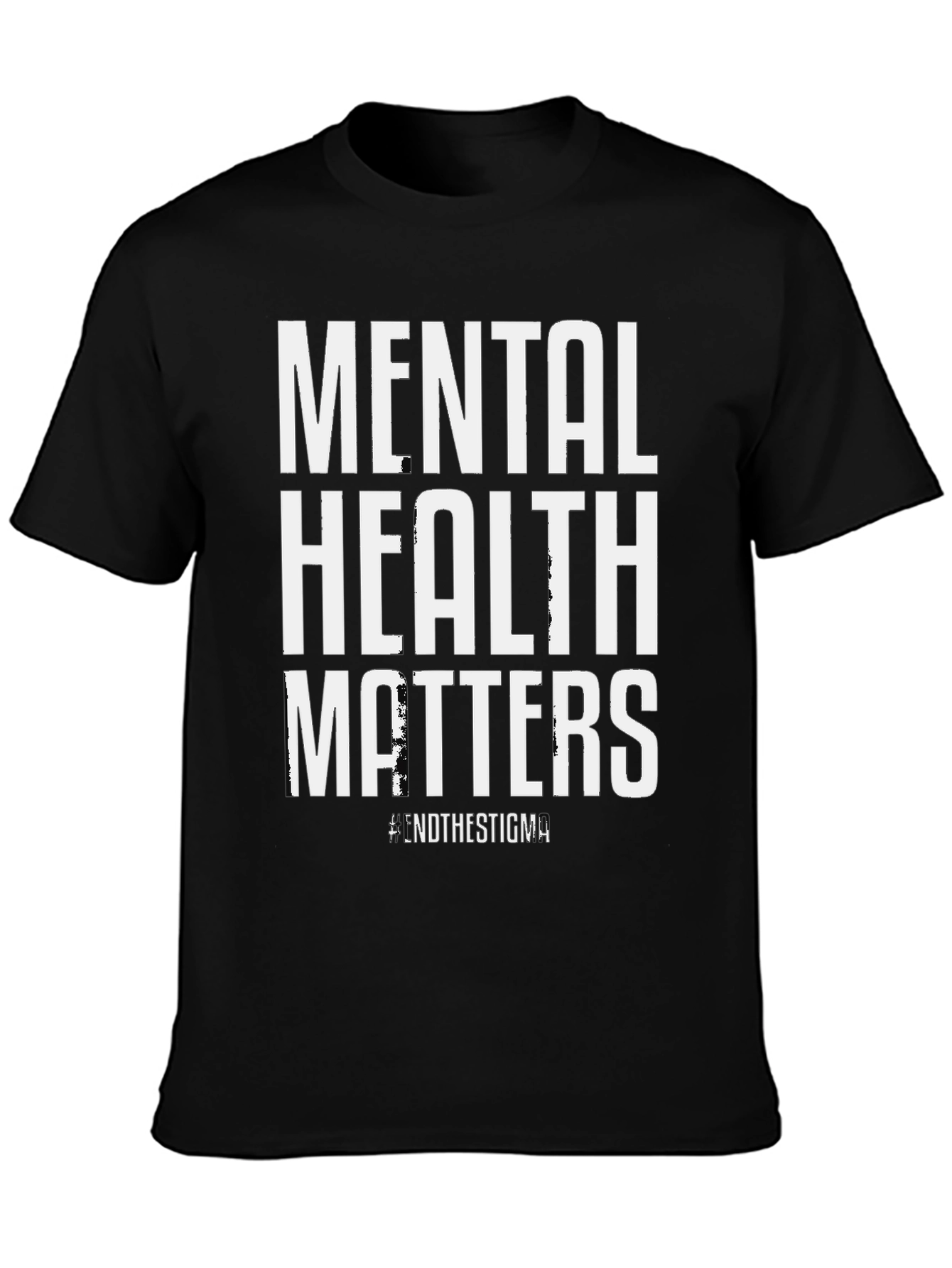 Black Mental Health Matters T-Shirt - End the Stigma view 3