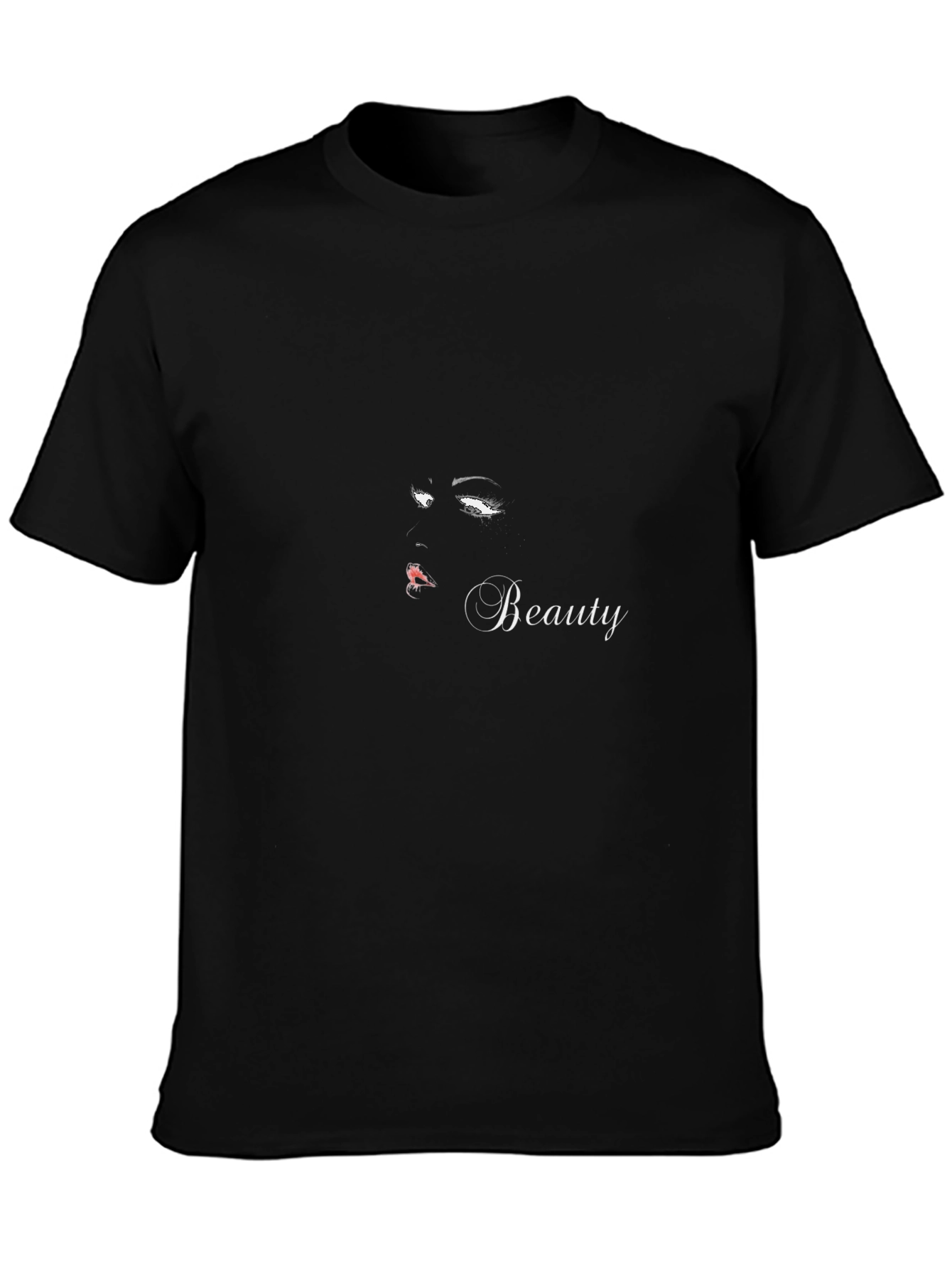 Beauty Graphic Black T-Shirt - 3
