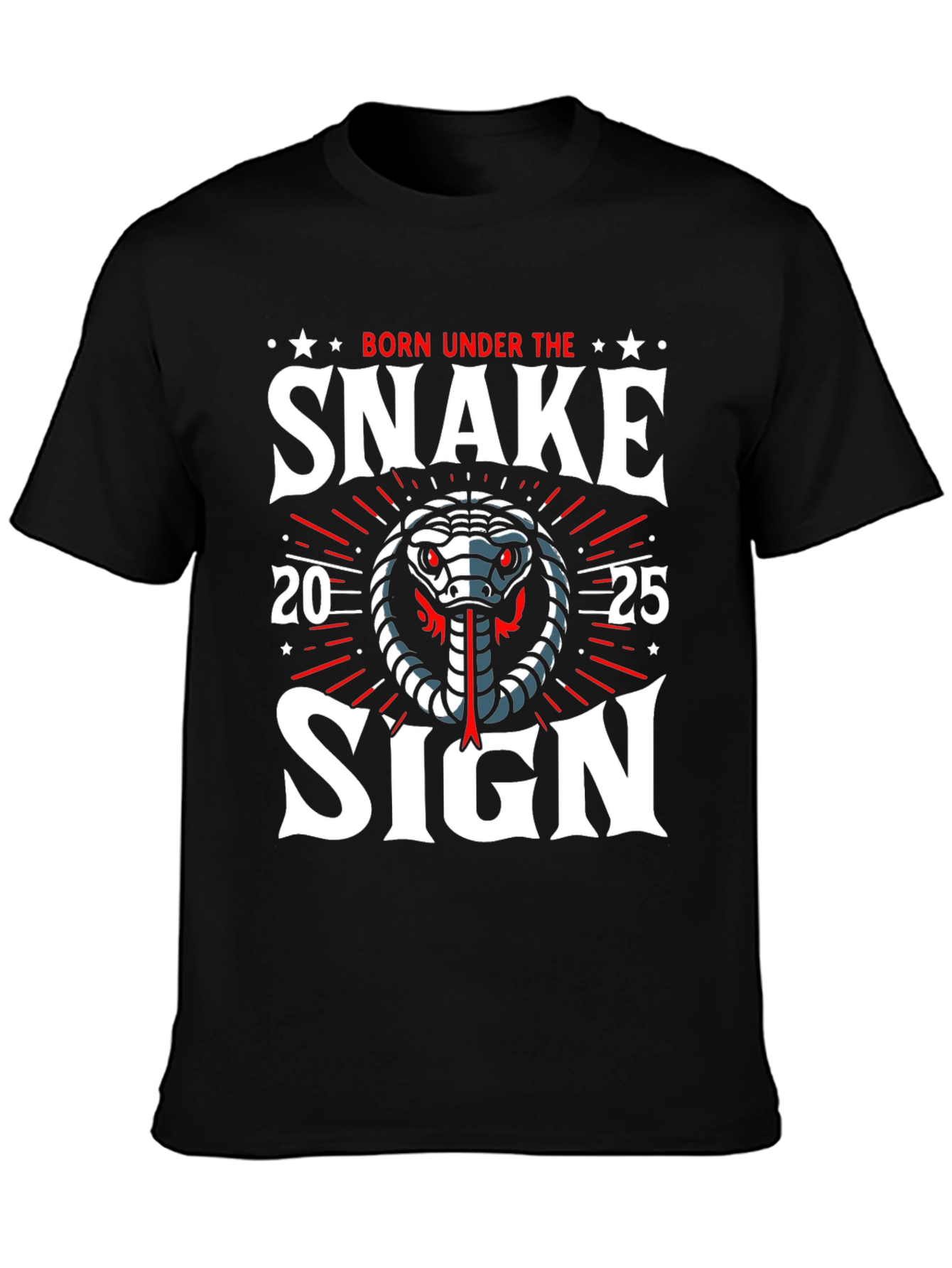 Black Snake Sign Tee - Born Under the Snake 2025 view 3