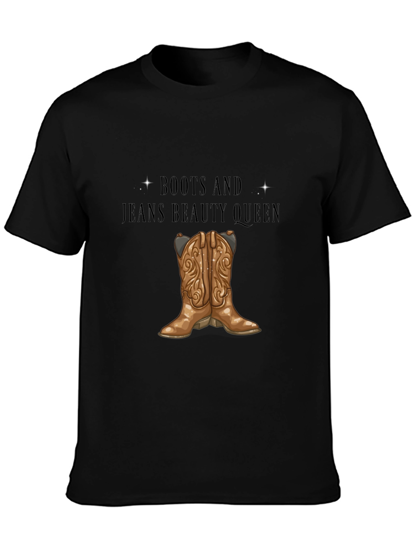 Boots and Jeans Beauty Queen Tee - 3