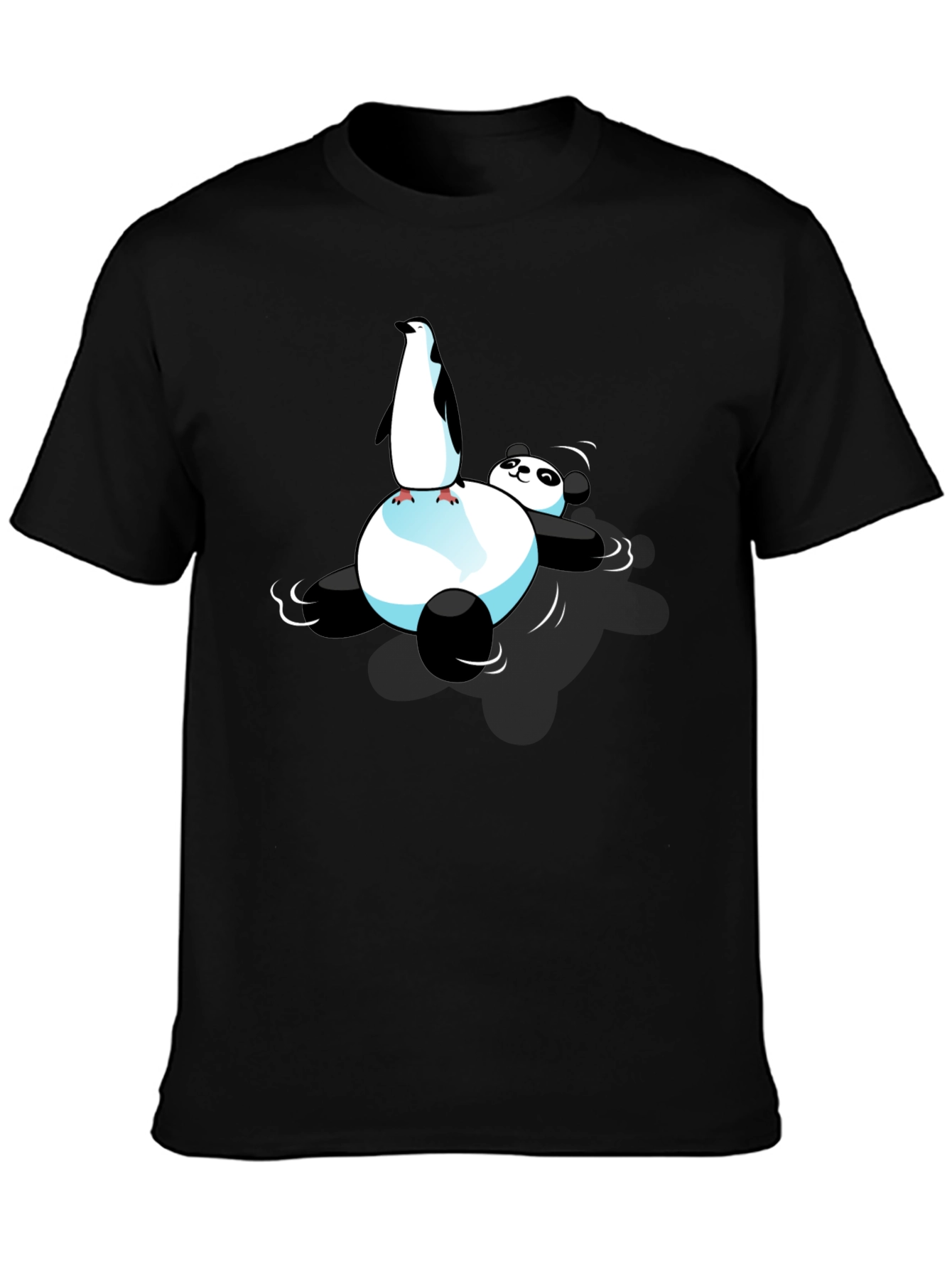 Black Penguin Panda Relax T-Shirt view 3