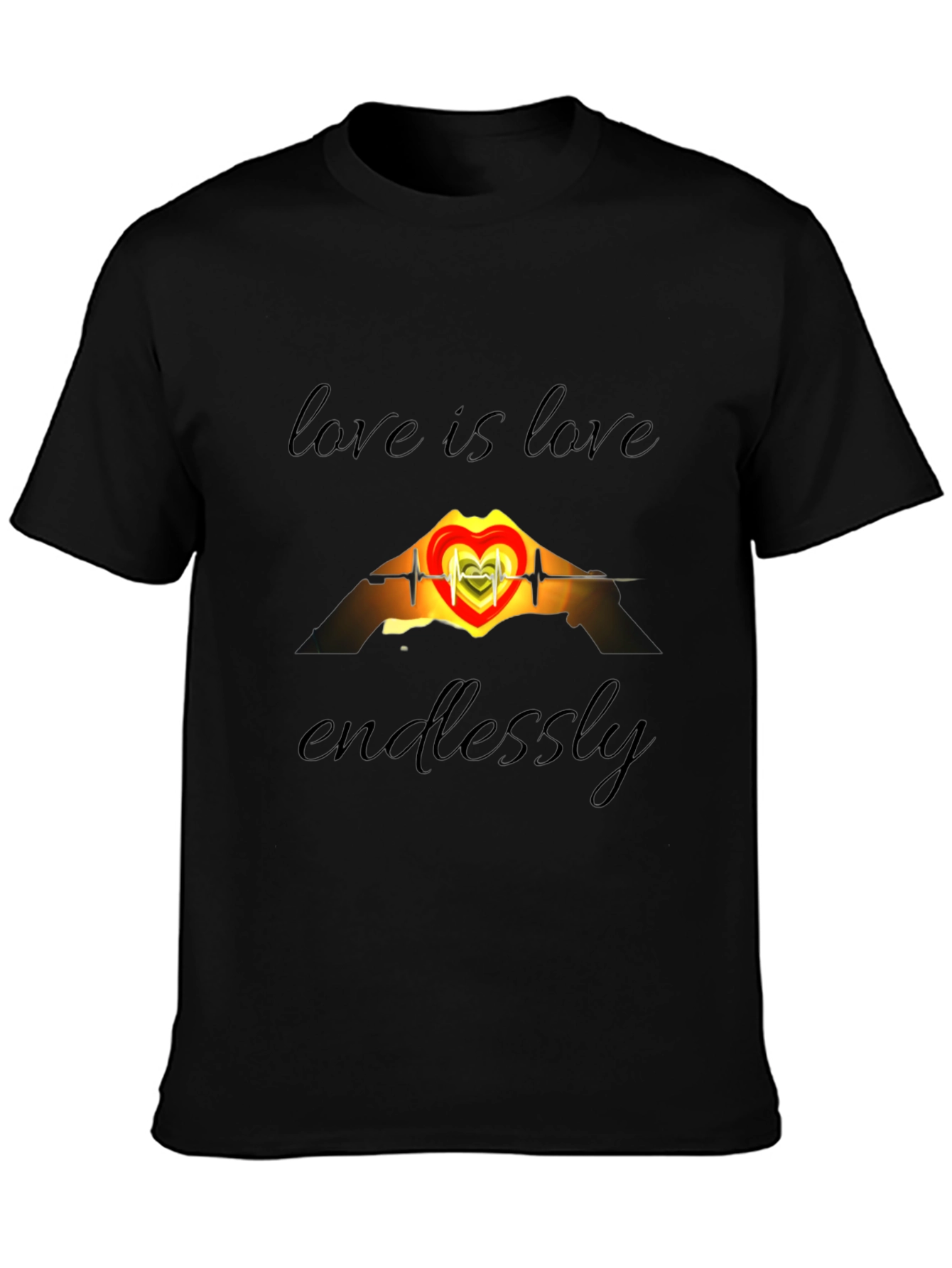 Black Love is Love T-Shirt view 3