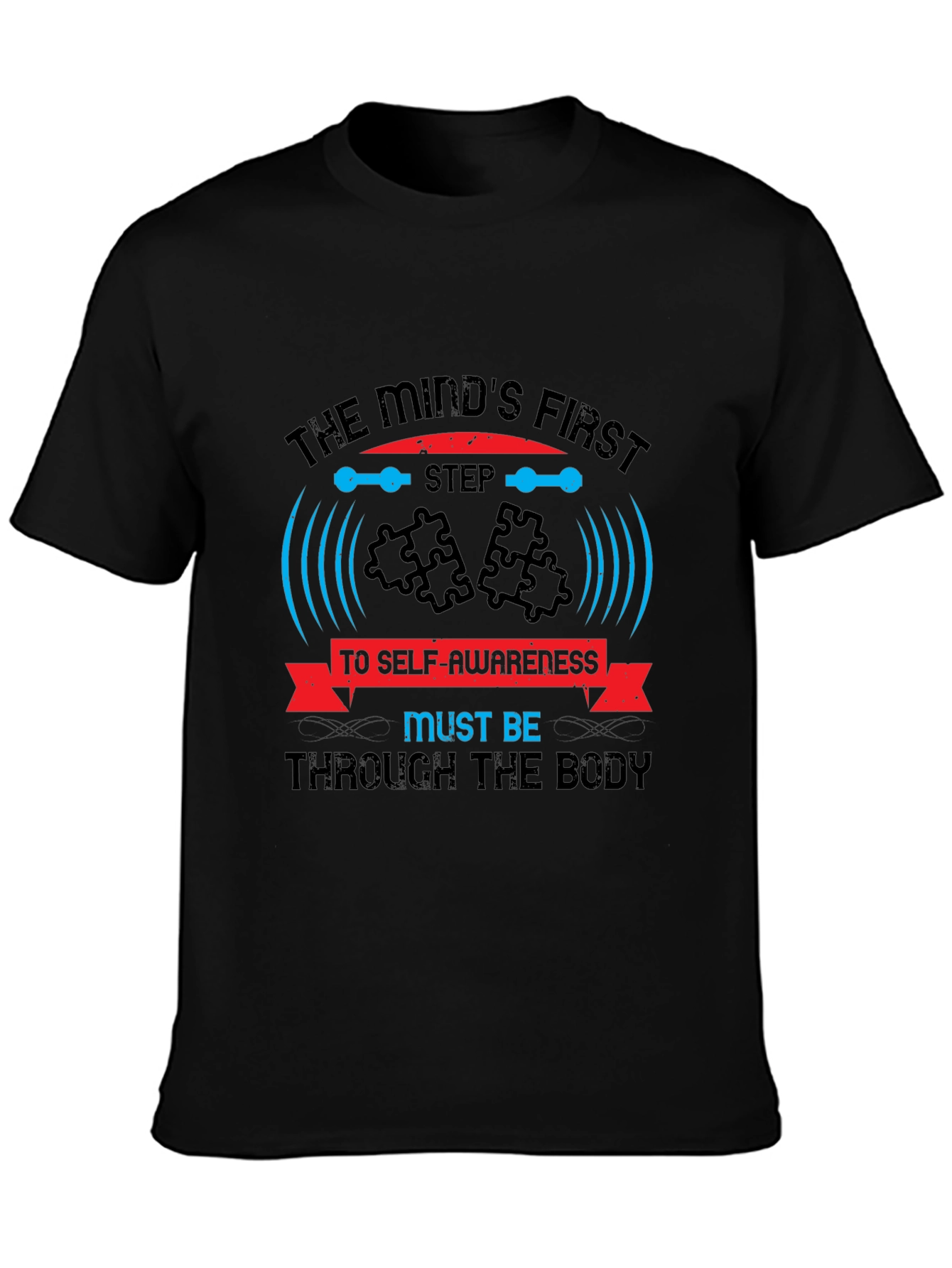 Black Awareness Through The Body T-Shirt view 3