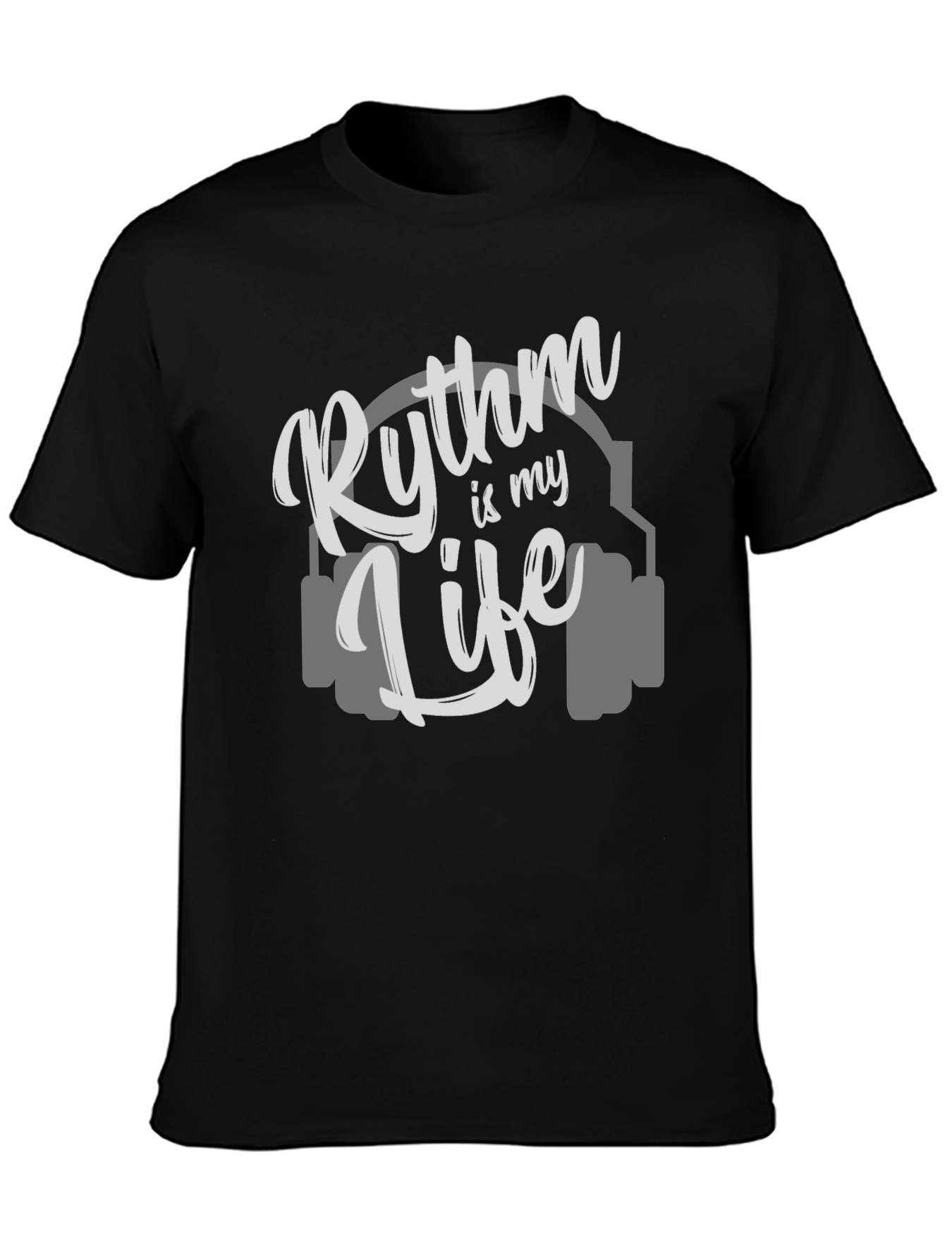 Black Rhythm is My Life Graphic Tee view 3
