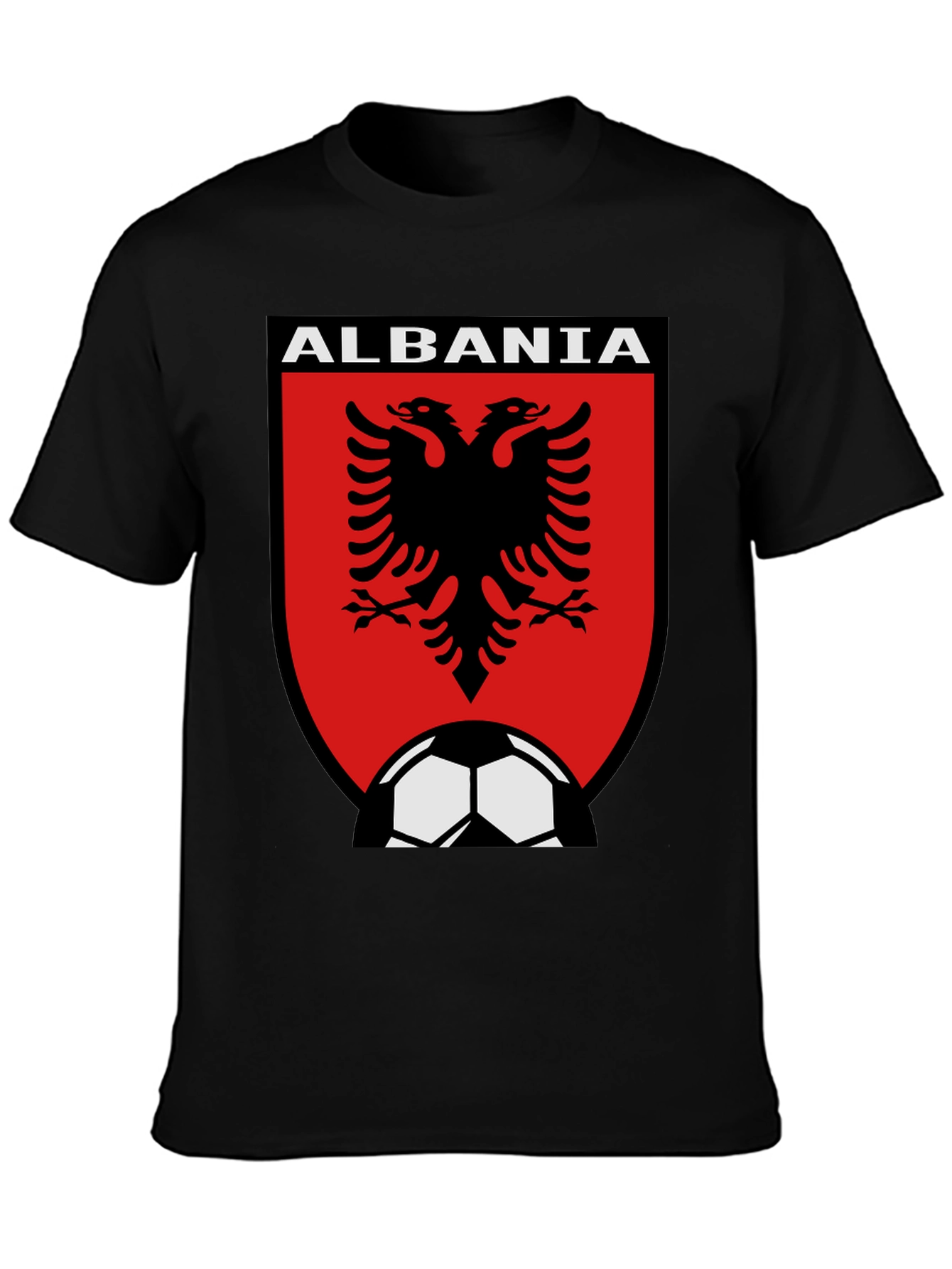 Albania Soccer T-Shirt | Double Headed Eagle - 3