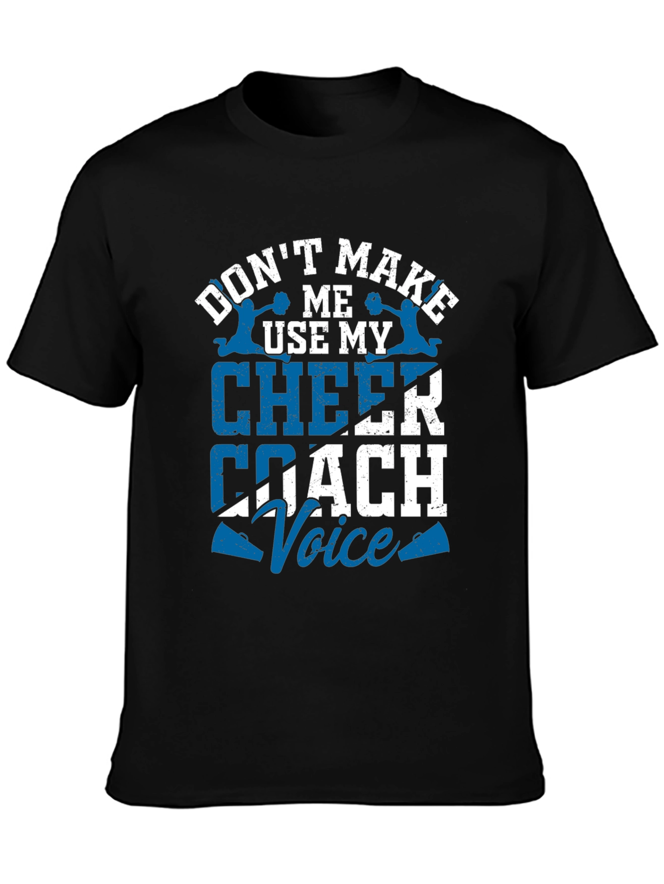 Black Cheer Coach Voice T-Shirt view 3