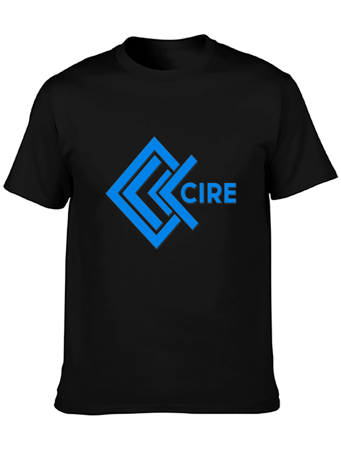 Black CIRE Graphic T-Shirt - Black Cotton Blend view 3