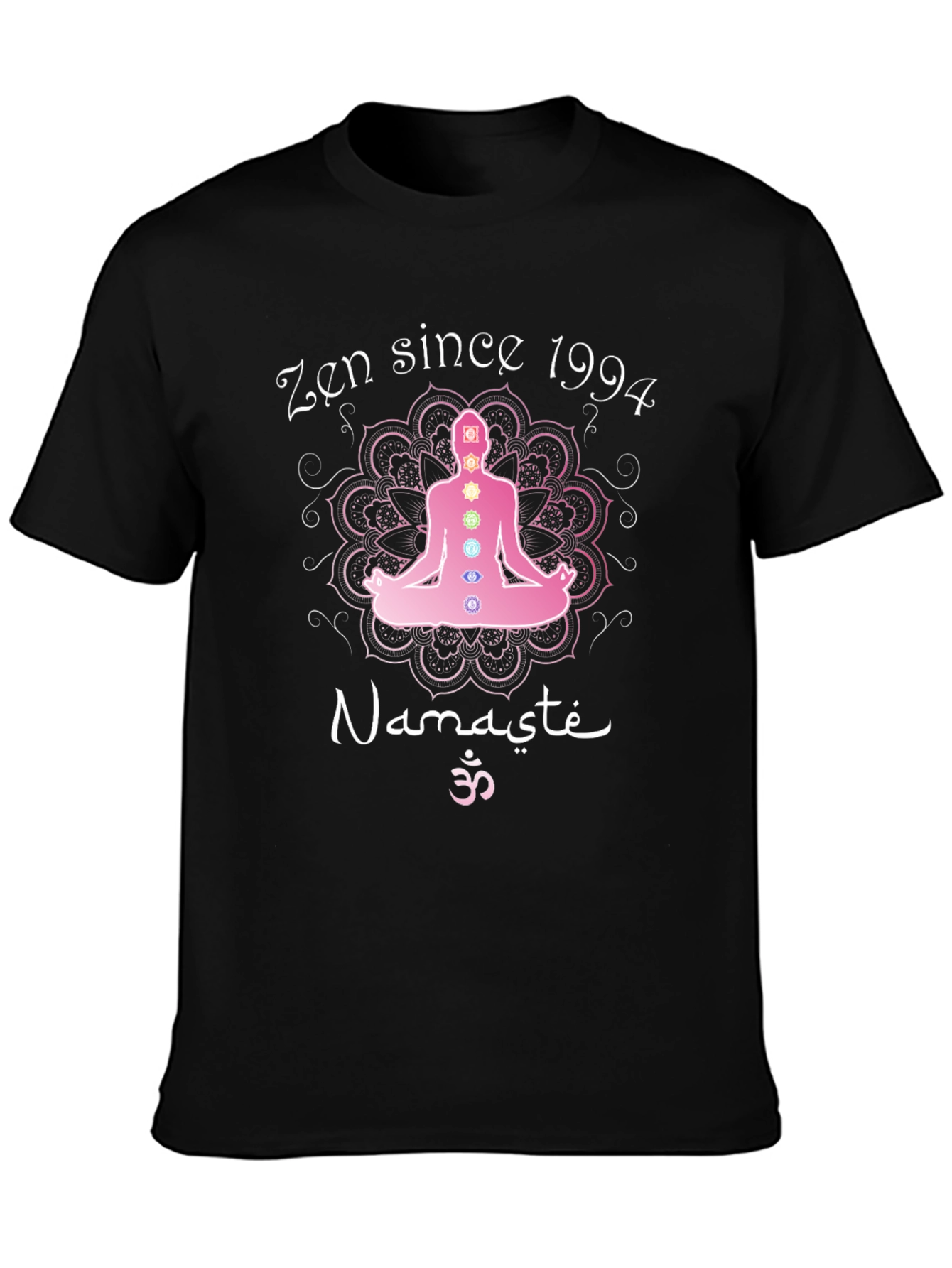 Zen Since 1994 Namaste Graphic T-Shirt Yoga - 3