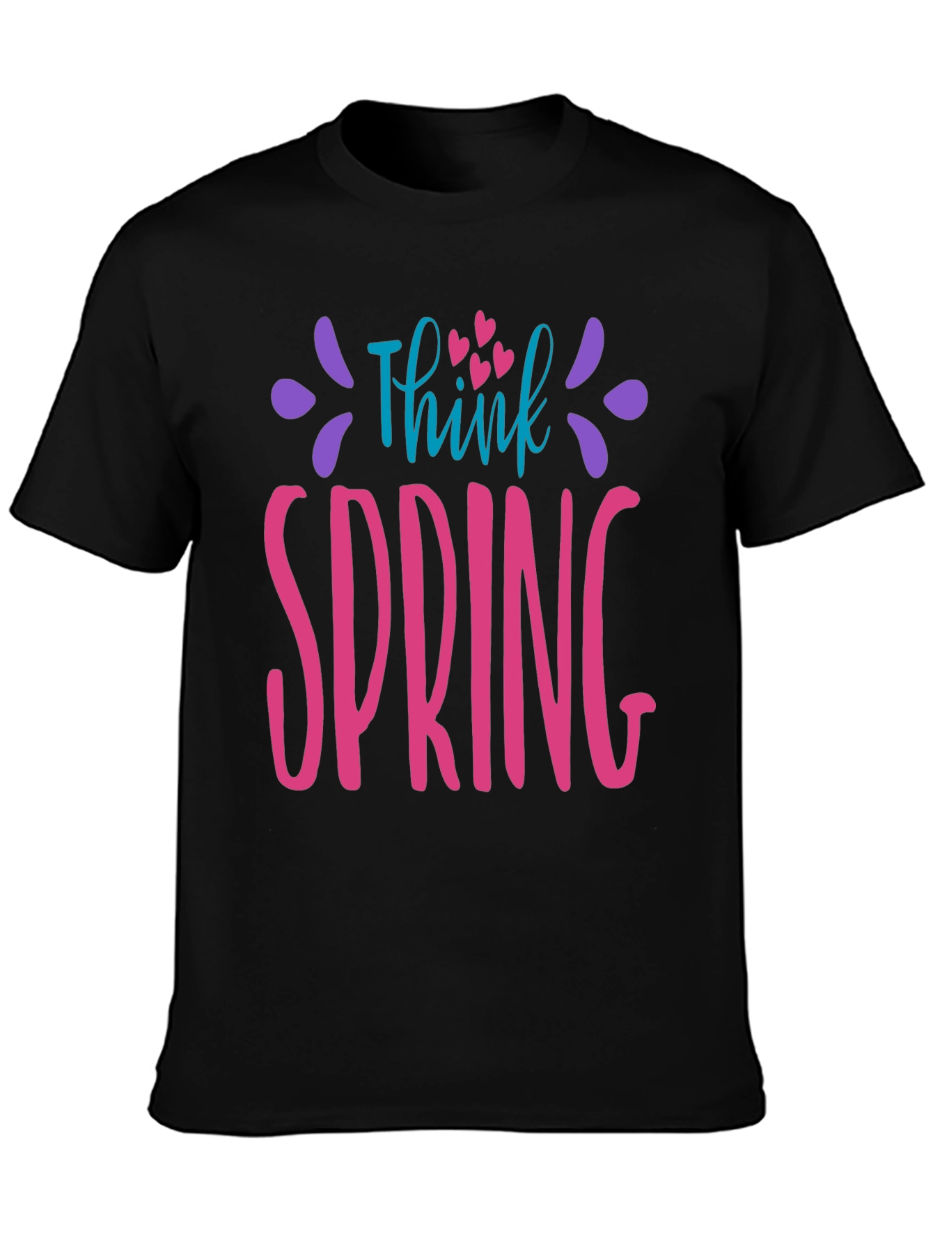 Think Spring Graphic T-Shirt - Soft & Stylish - 3