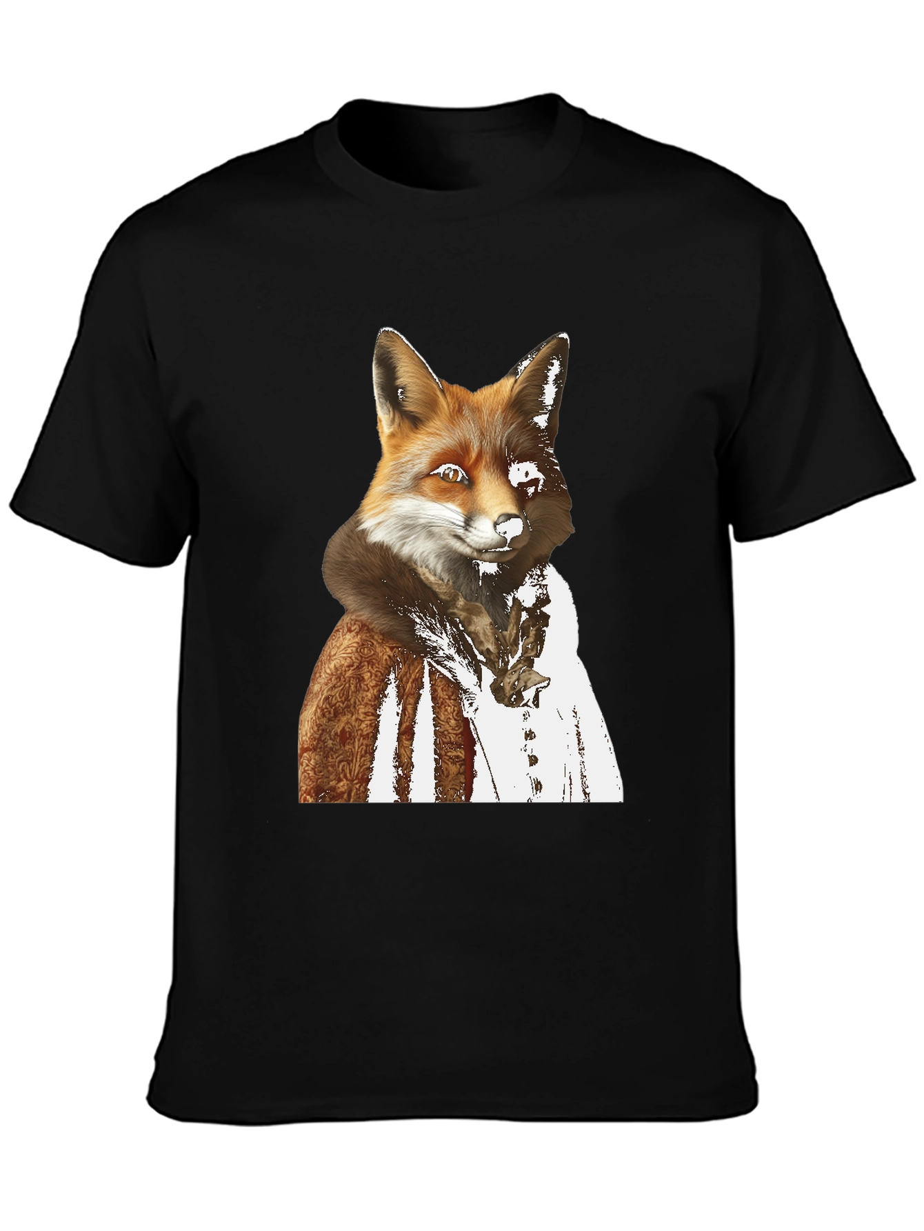 Black Fox Gentleman Graphic T-Shirt view 3