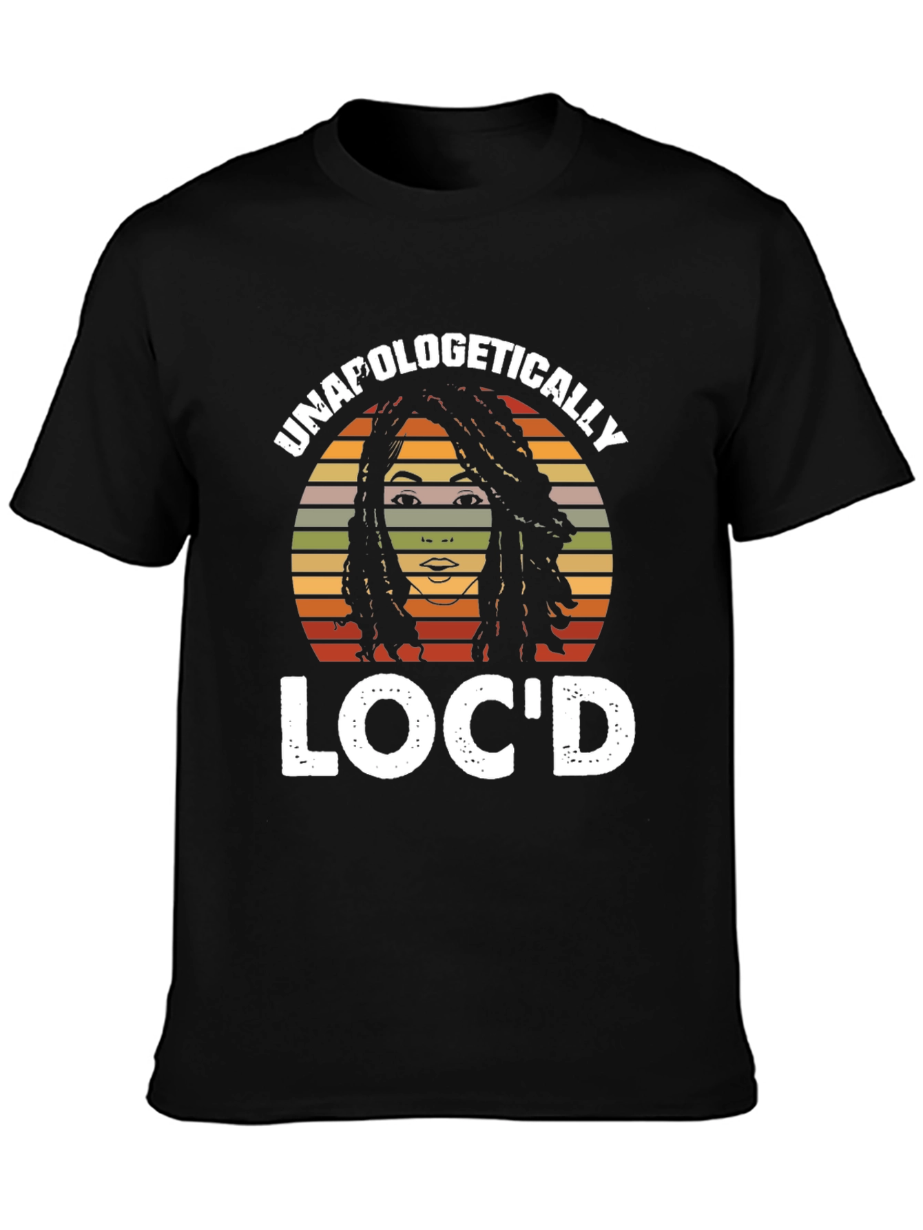 Unapologetically Loc'd T-Shirt, Black Pride - 3
