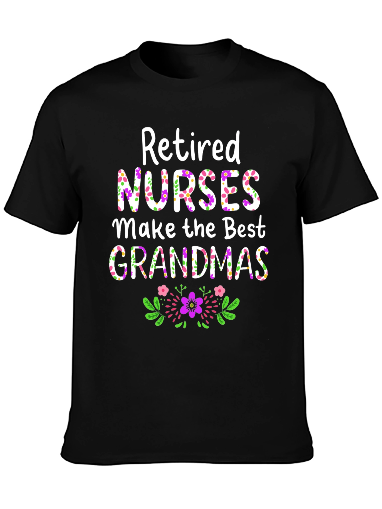 Retired Nurse Grandmas T-Shirt - 3