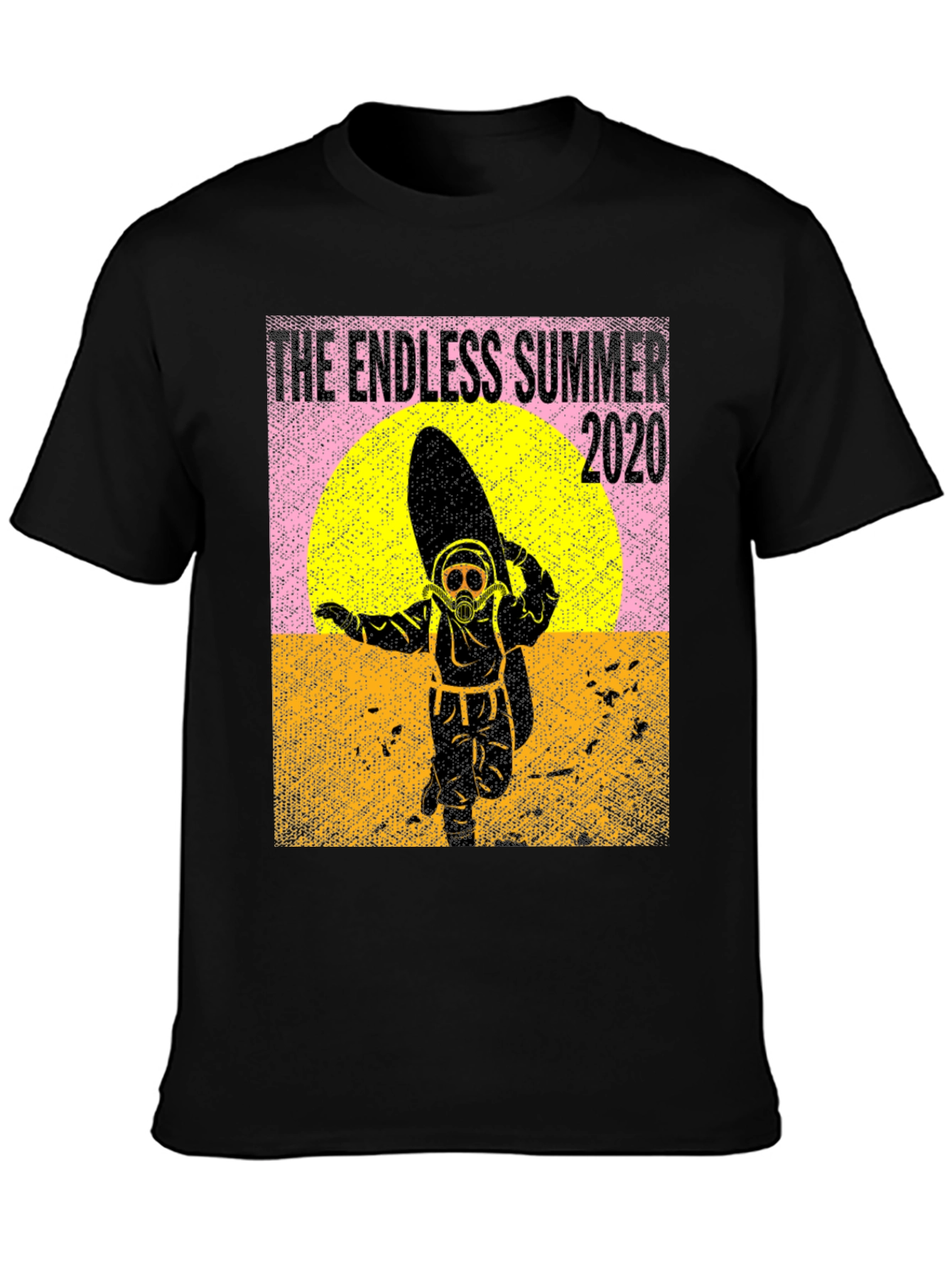 Black Endless Summer 2020 Graphic T-Shirt view 3