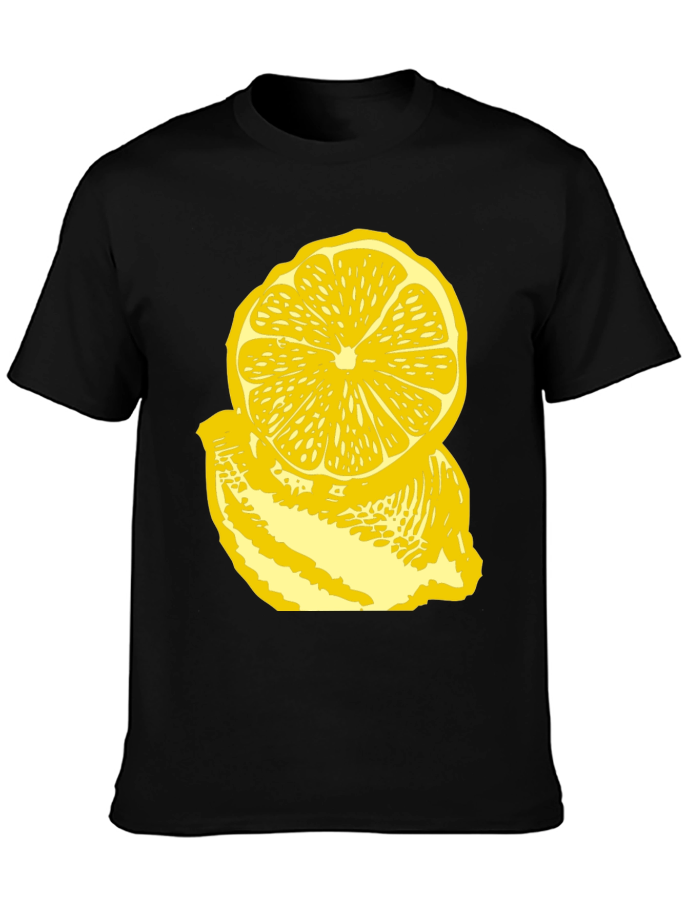 Black Lemon Graphic T-Shirt - Fresh & Fun Style view 3