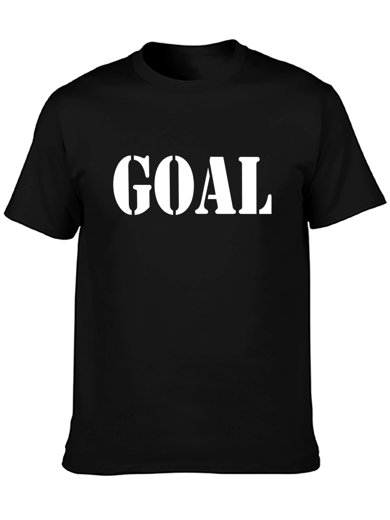 Black Goal Graphic Black T-Shirt view 3