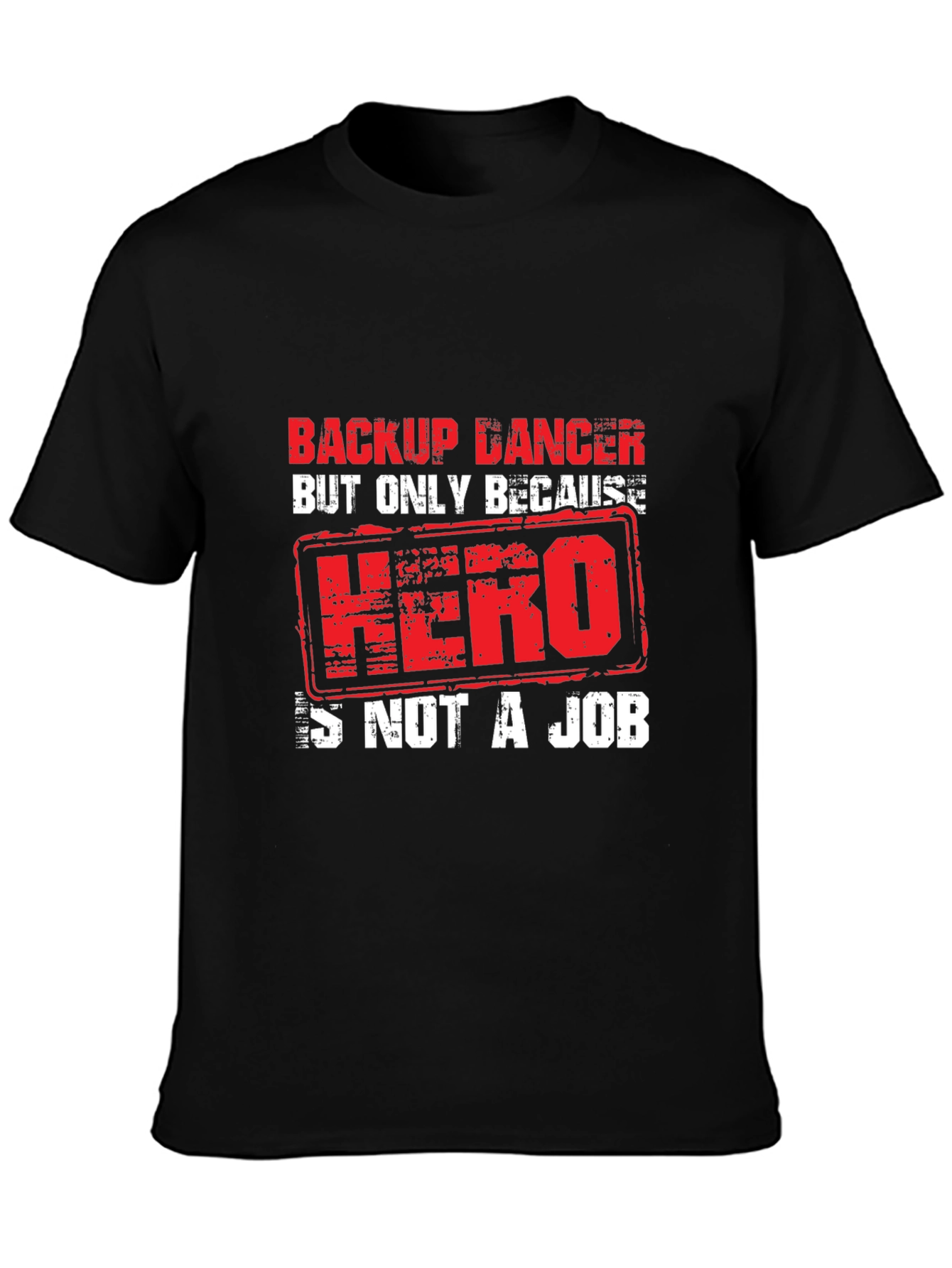 Black Backup Dancer Funny Graphic Tee view 3