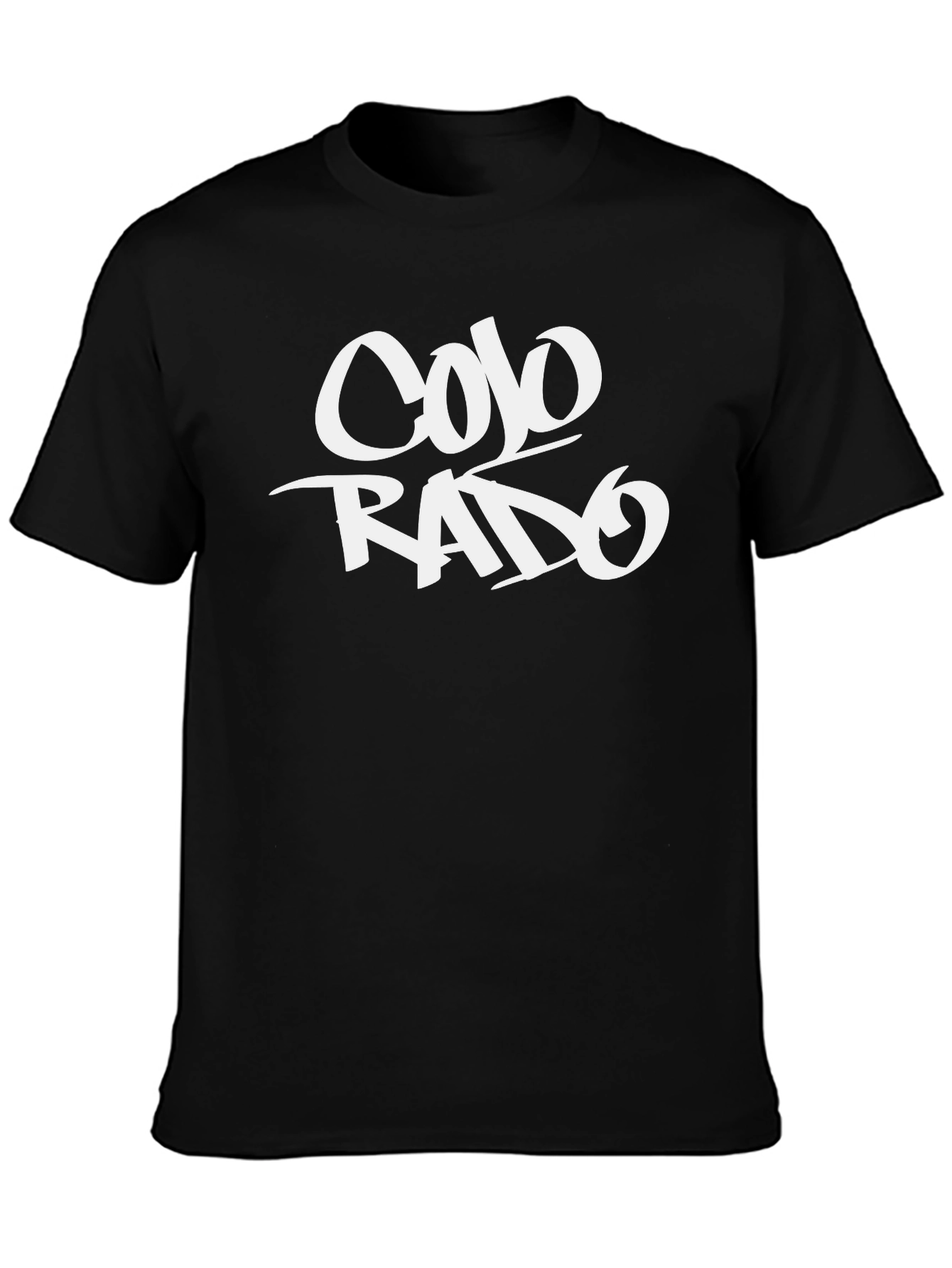 Black Colorado Graphic Tee - Black Casual Style view 3