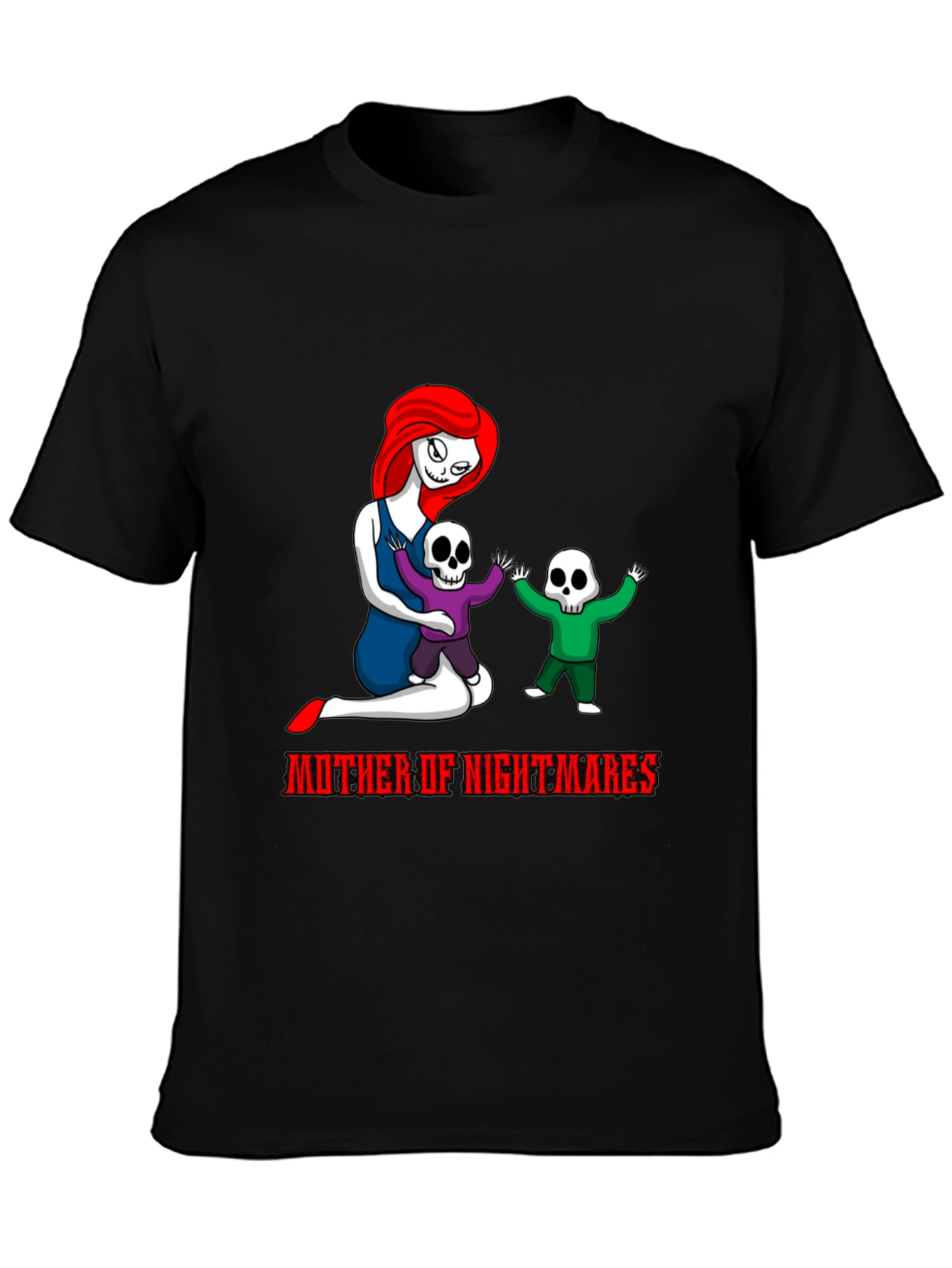 Black Mother of Nightmares T-Shirt view 3