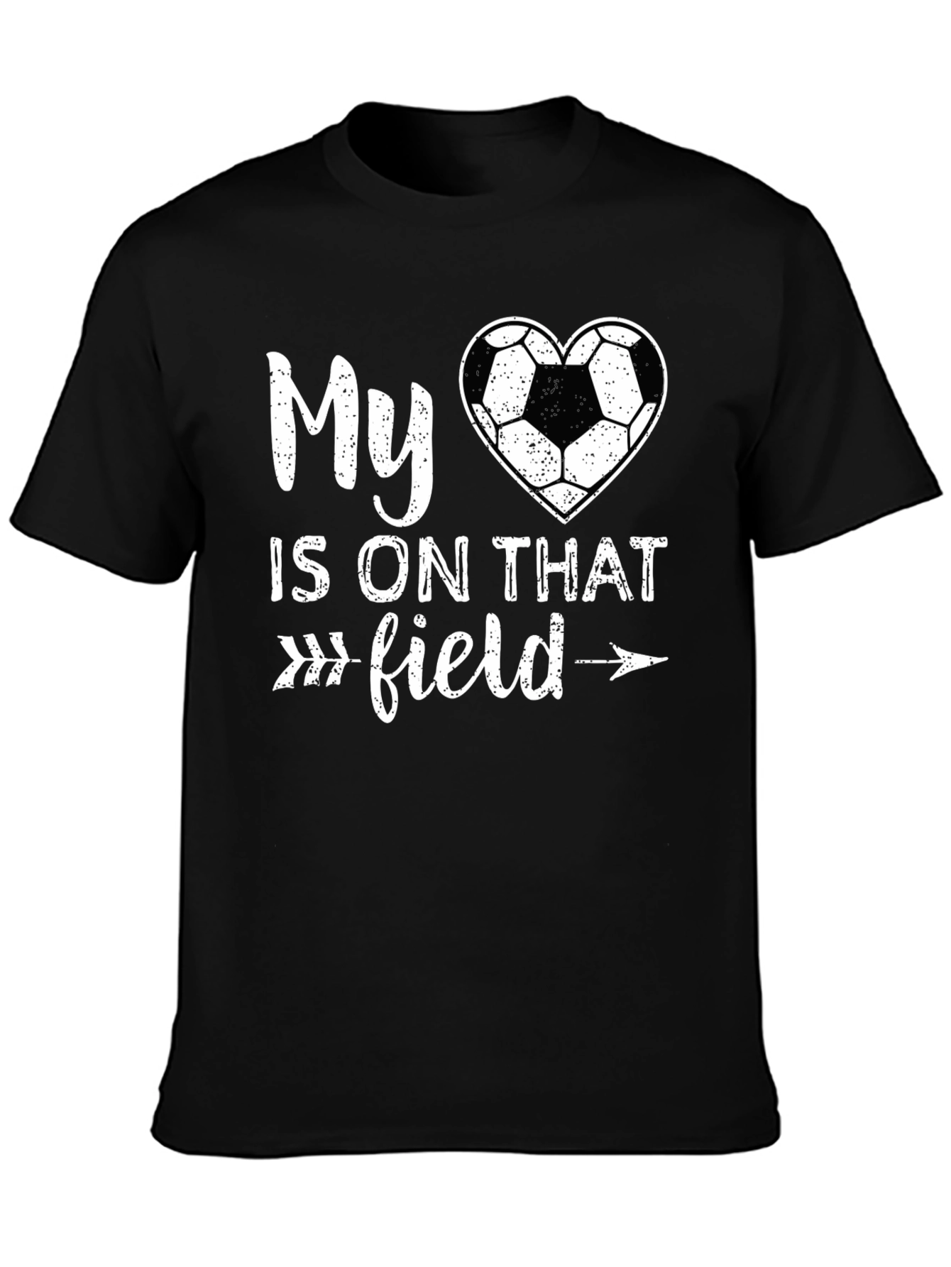 My Heart Is On That Field T-Shirt Soccer - 3