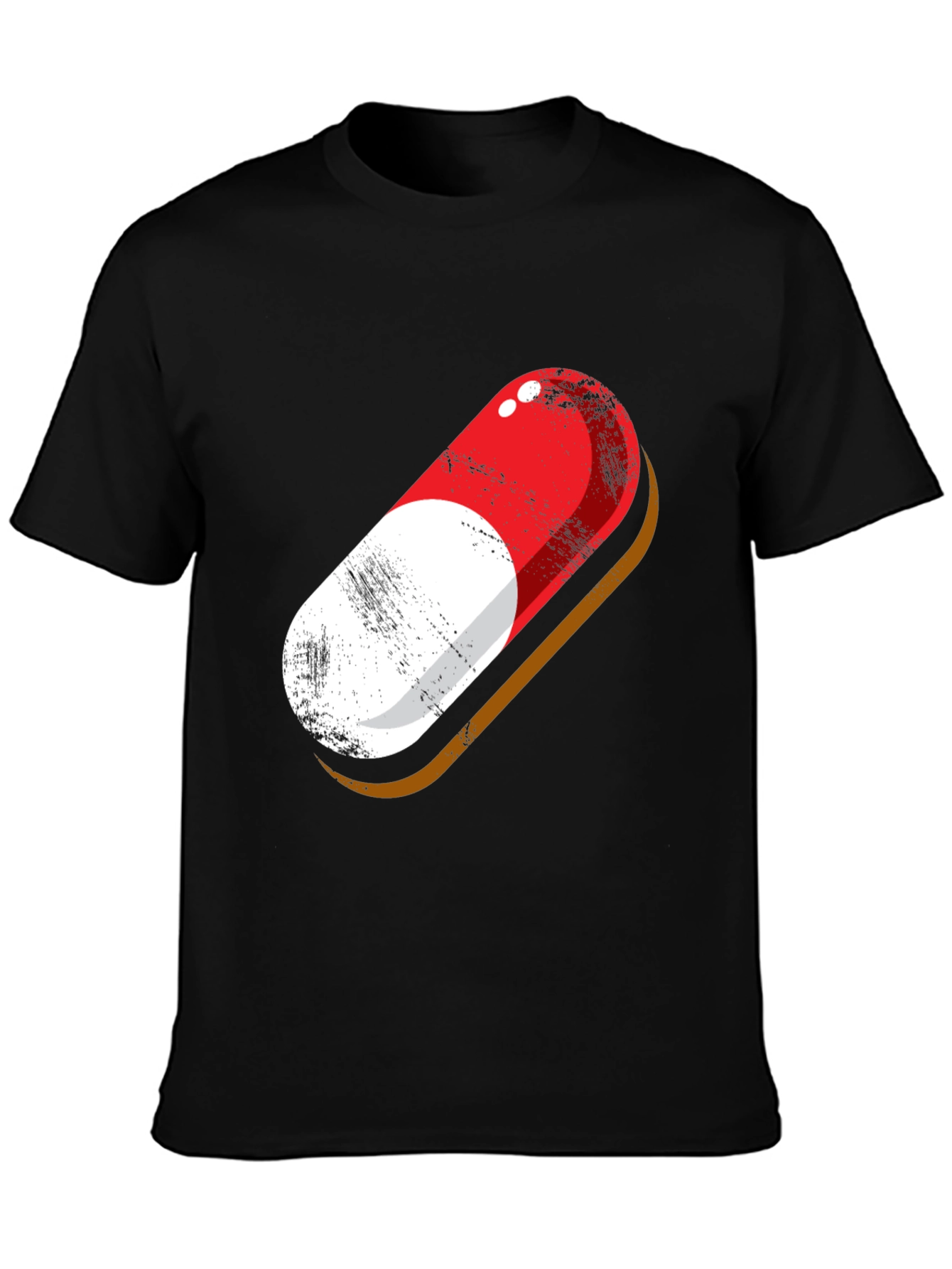 Black Pill Graphic Tee - Stylish Statement T-Shirt view 3