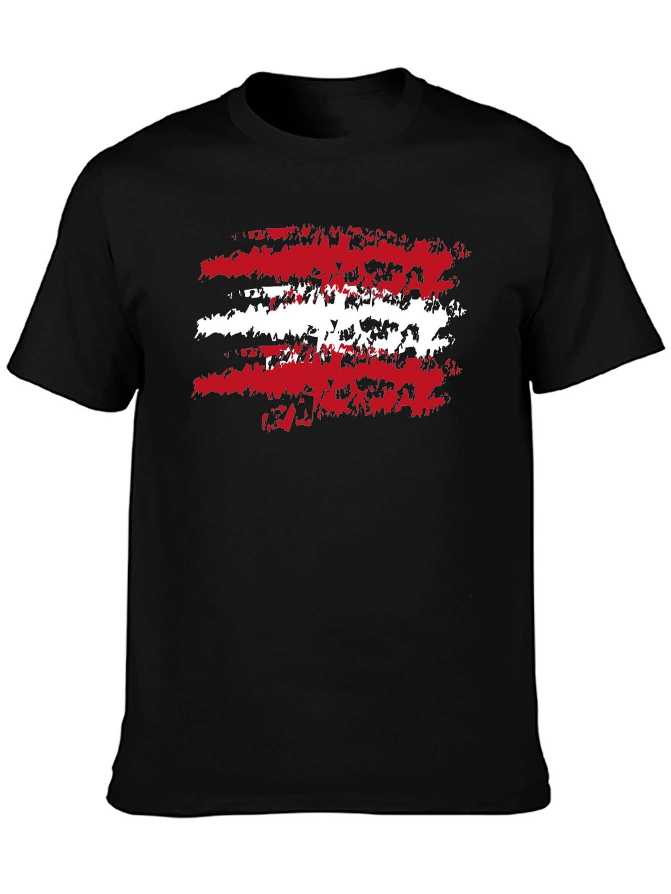 Distressed Austria Flag Graphic T-Shirt - 3