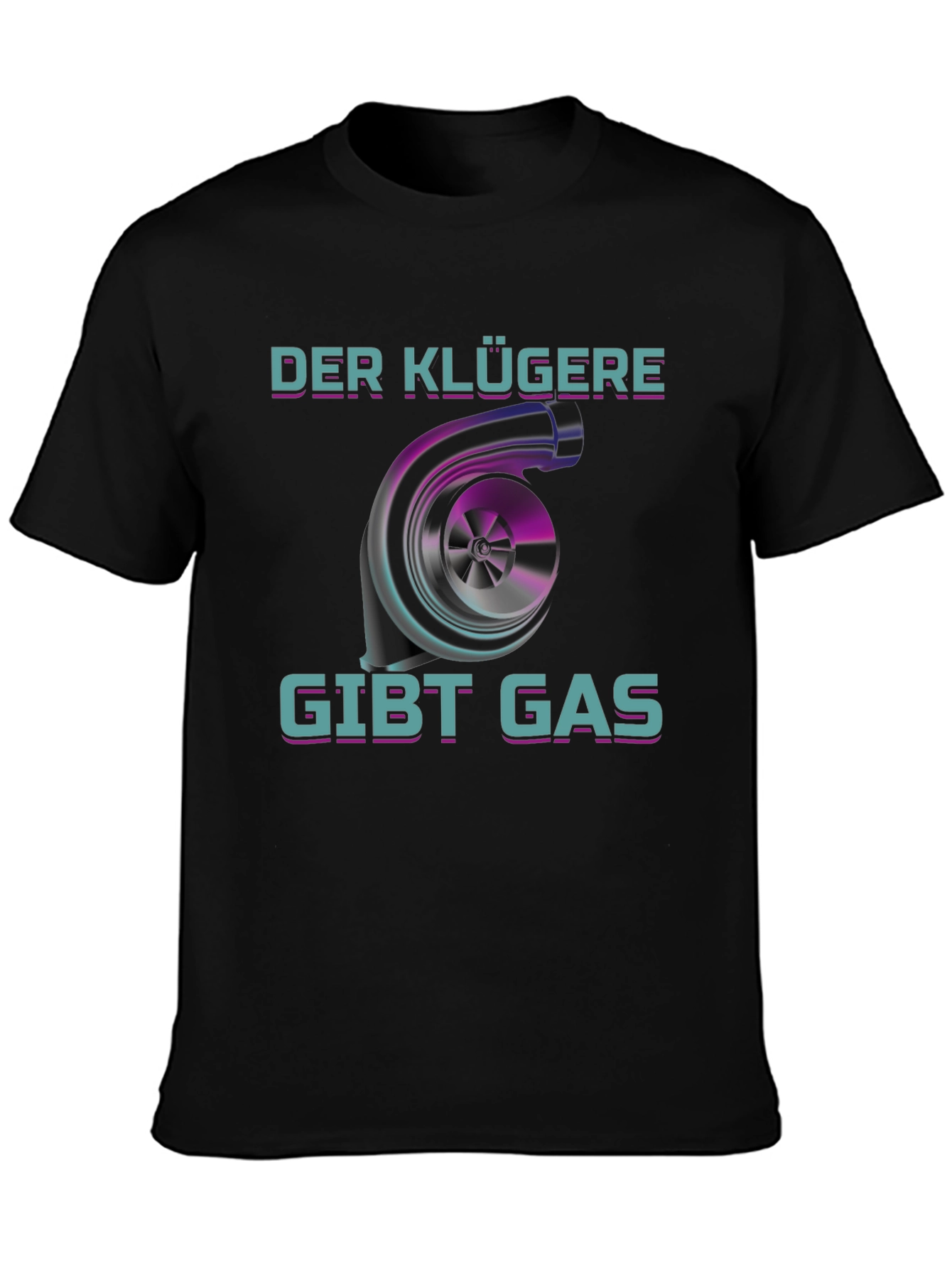 Der Klügere Gibt Gas T-Shirt - 3