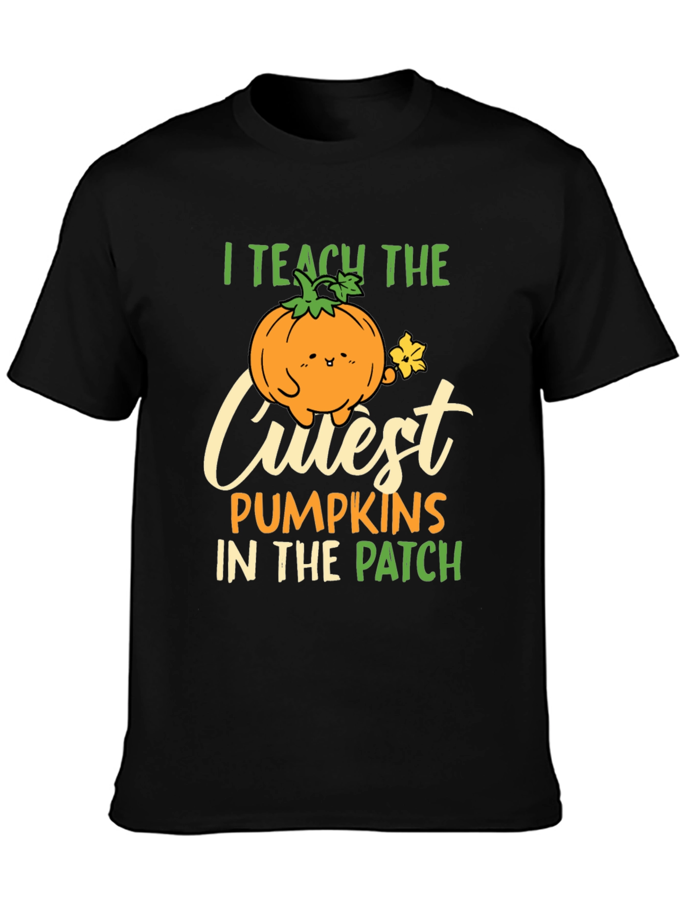 Teacher Halloween T-Shirt - Cutest Pumpkins - 3