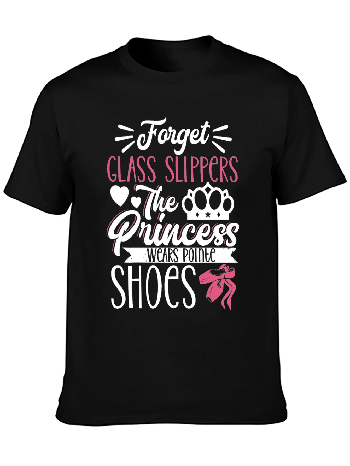 Black Ballet Princess T-Shirt - Dance Apparel view 3