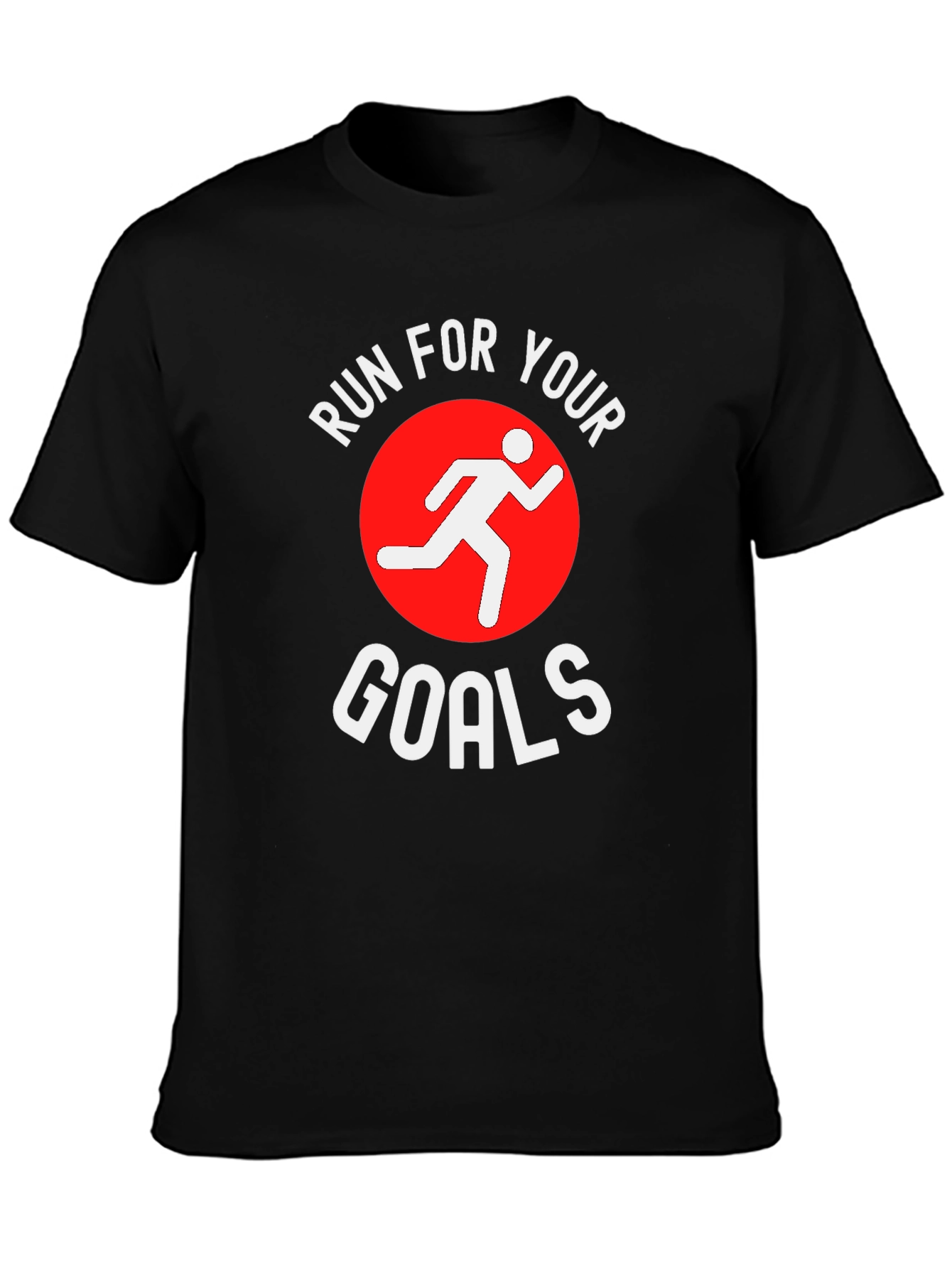 Run For Your Goals T-Shirt | Motivational Graphic Tee - 3