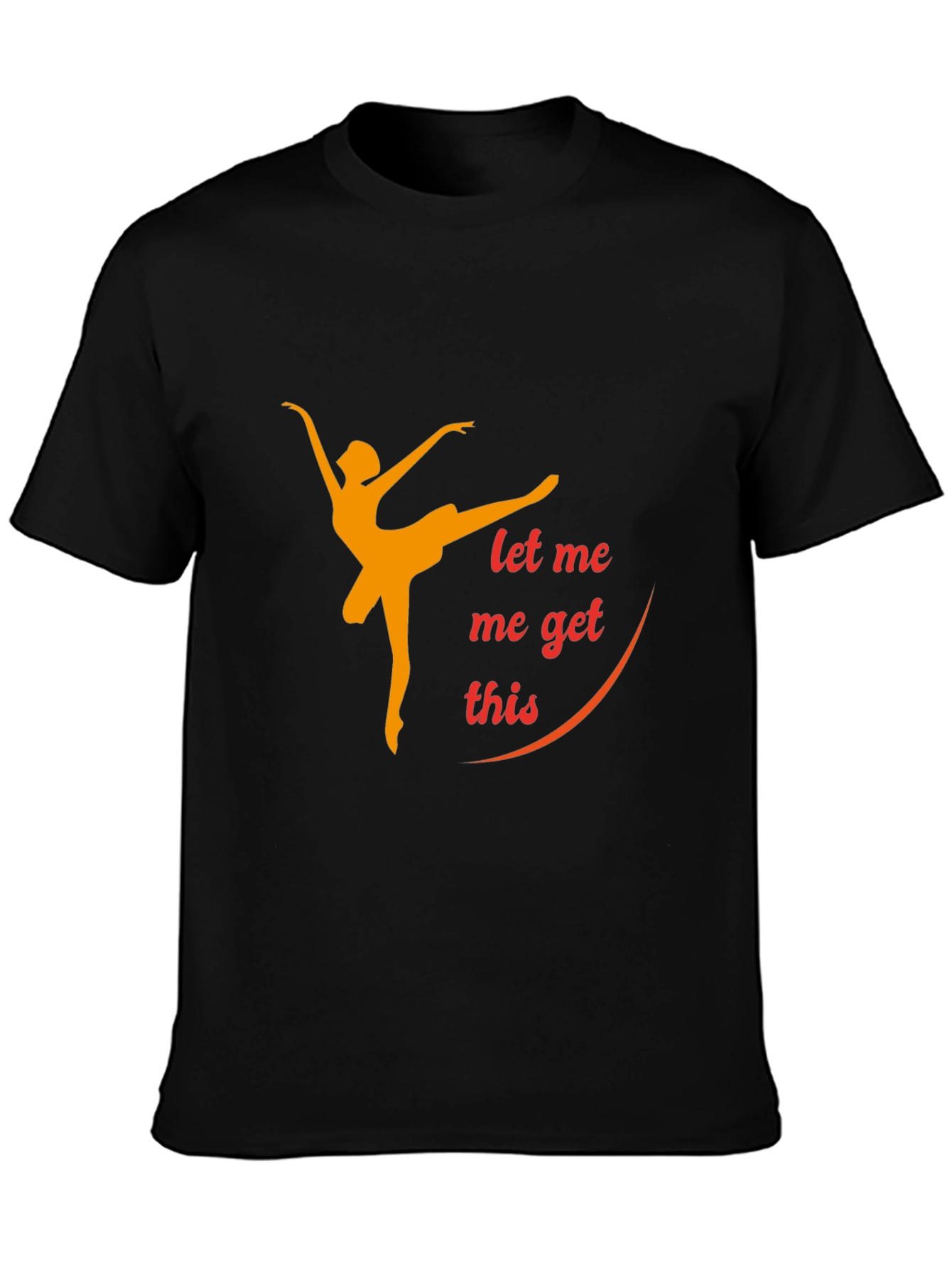 Black Dancing Queen Graphic T-Shirt - Let Me Get This view 3