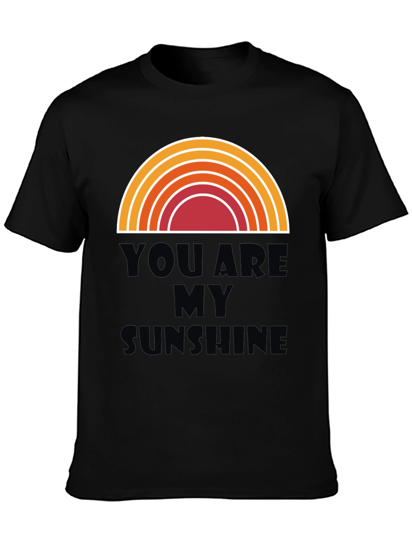 Black You Are My Sunshine Graphic Tee view 3