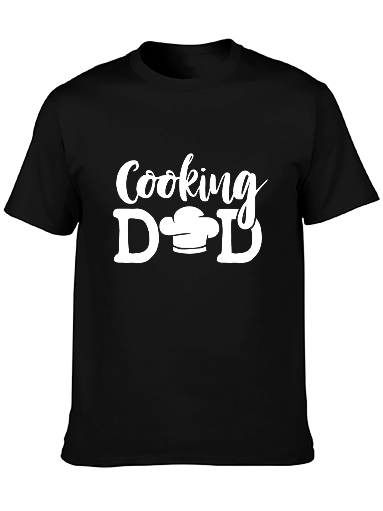 Black Cooking Dad T-Shirt - Chef Dad Gift view 3
