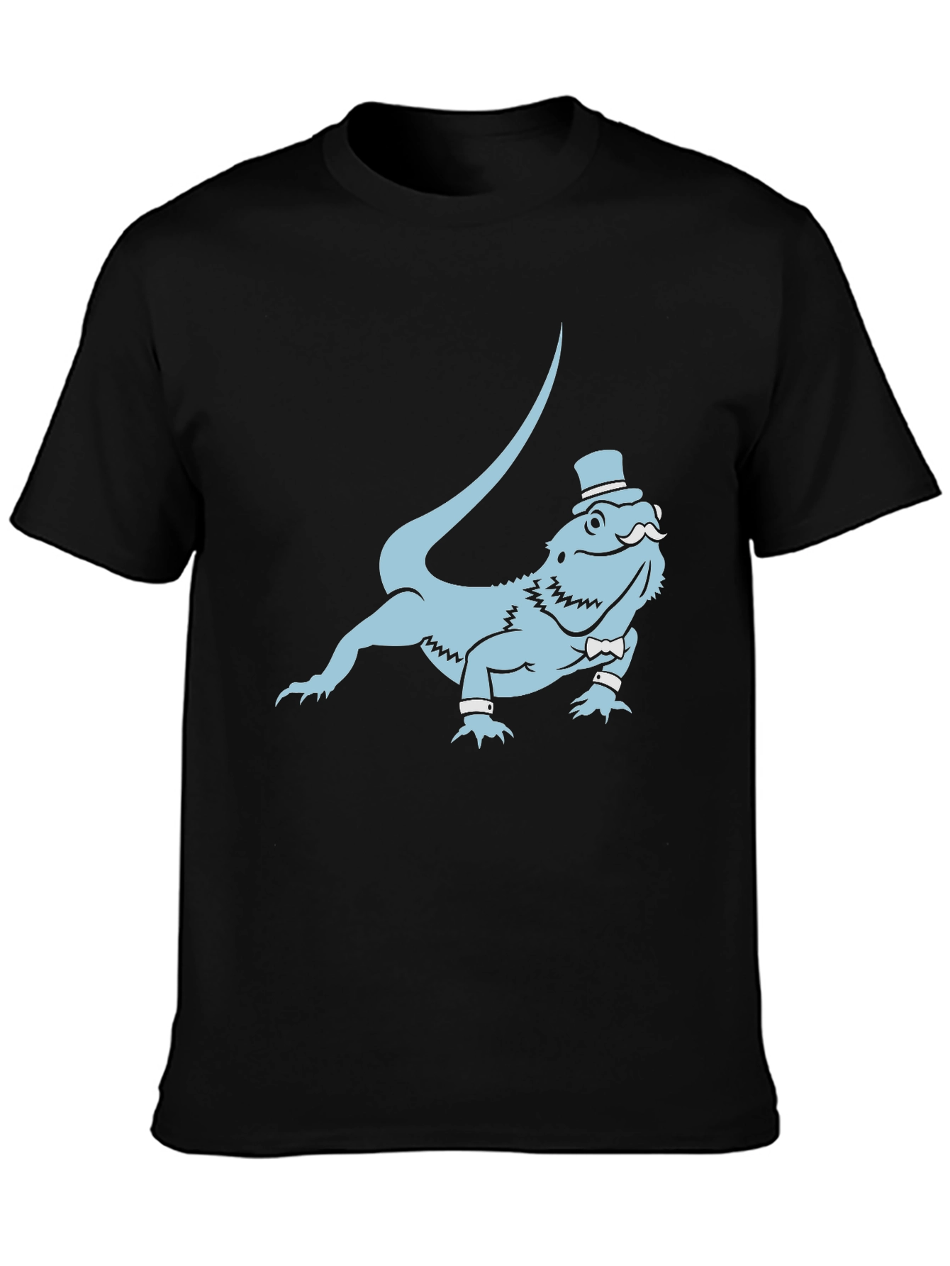 Dapper Lizard Graphic Tee - Funny Reptile Shirt - 3