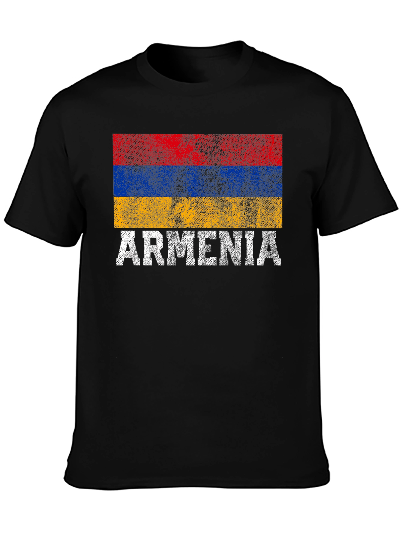 Armenia Flag T-Shirt - Distressed Pride - 3