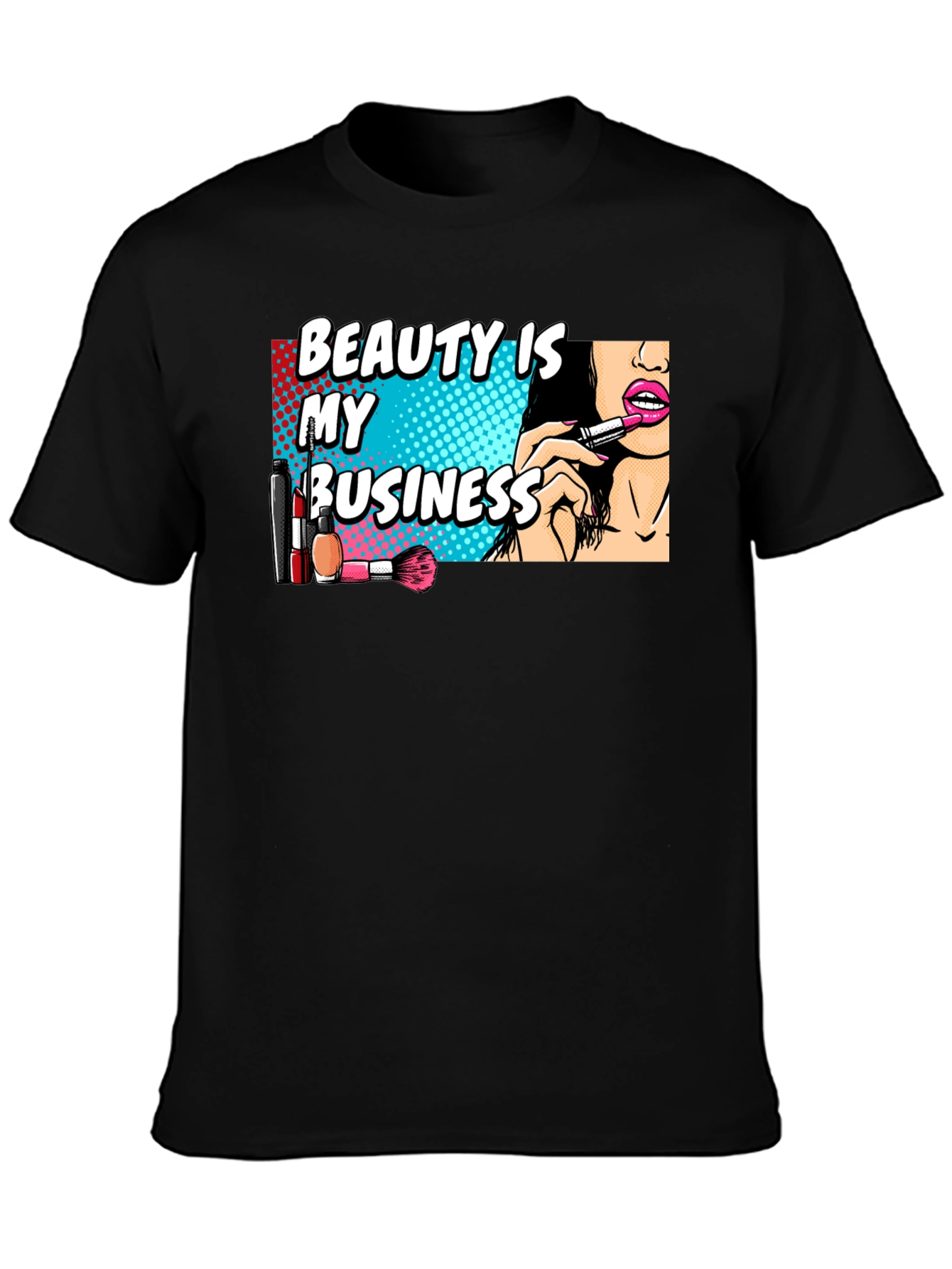 Black Beauty is My Business Graphic T-Shirt view 3
