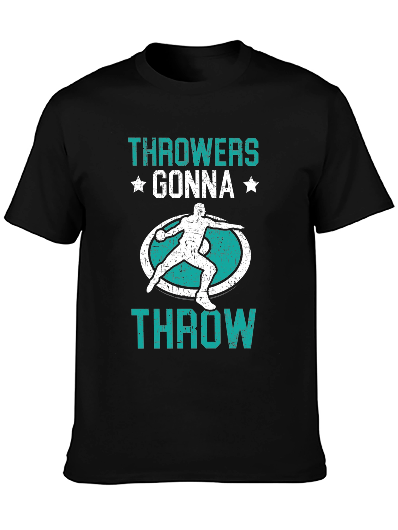 Black Throwers Gonna Throw T-Shirt view 3