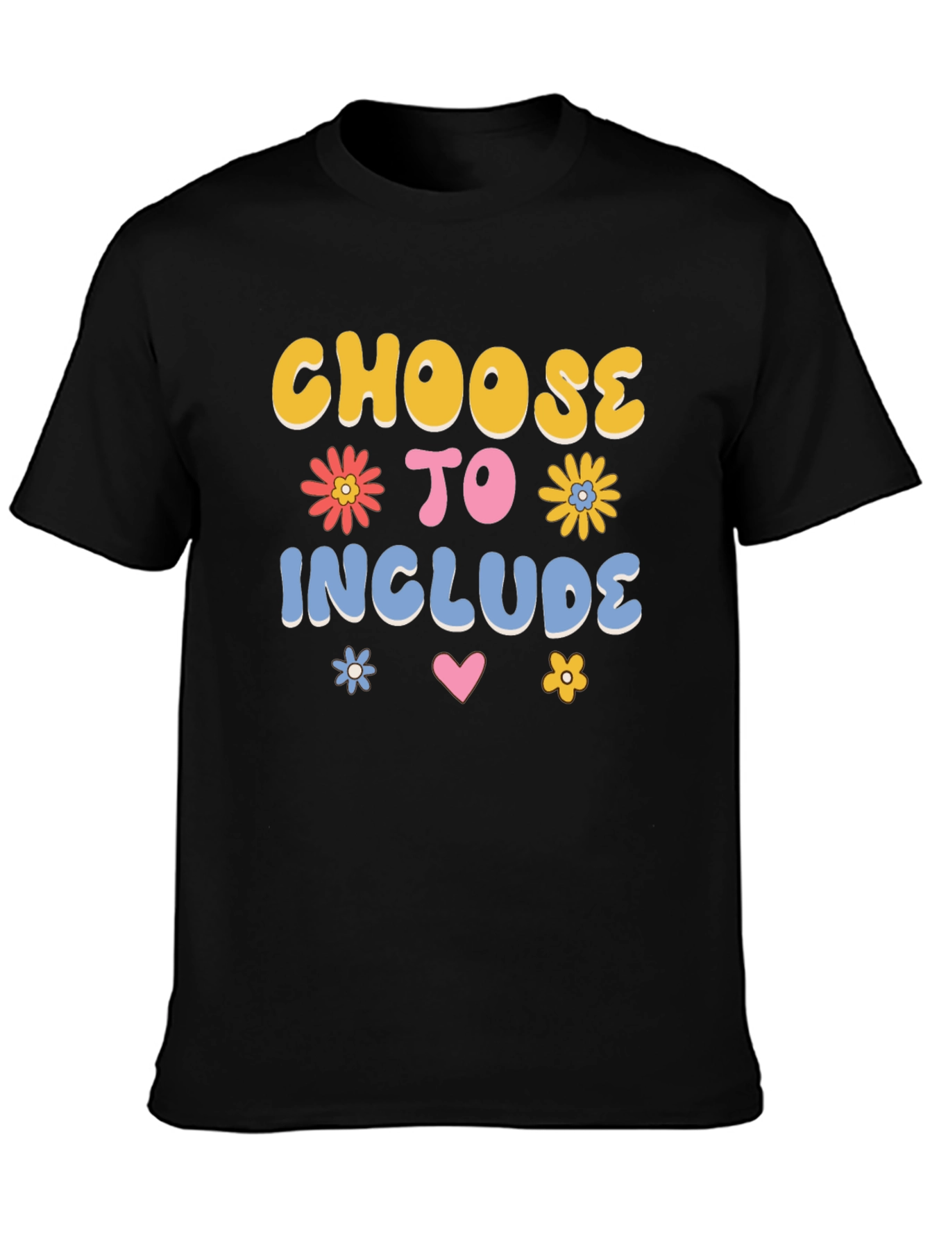 Black Choose to Include T-Shirt - Black view 3