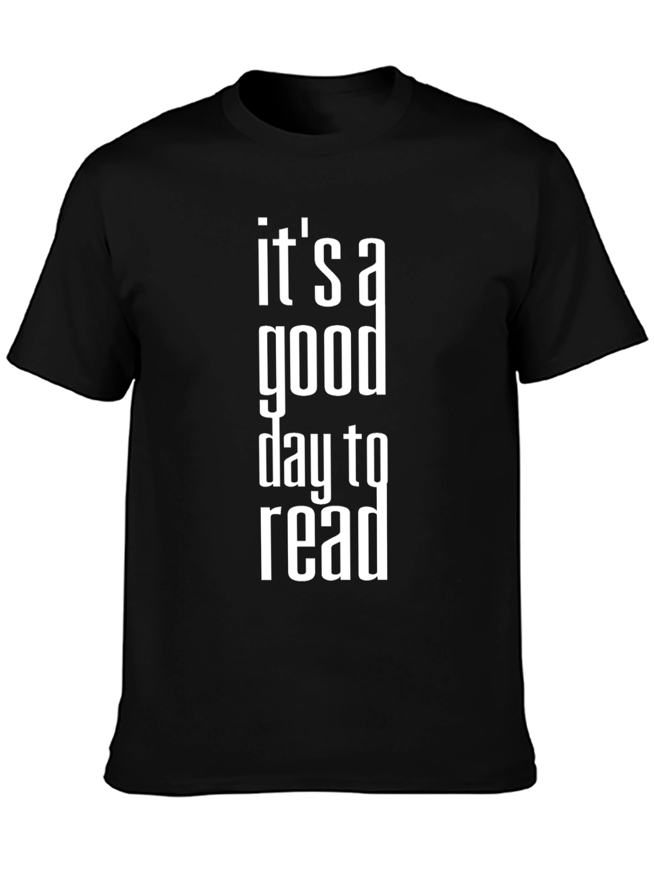Black It's A Good Day To Read Graphic T-Shirt view 3