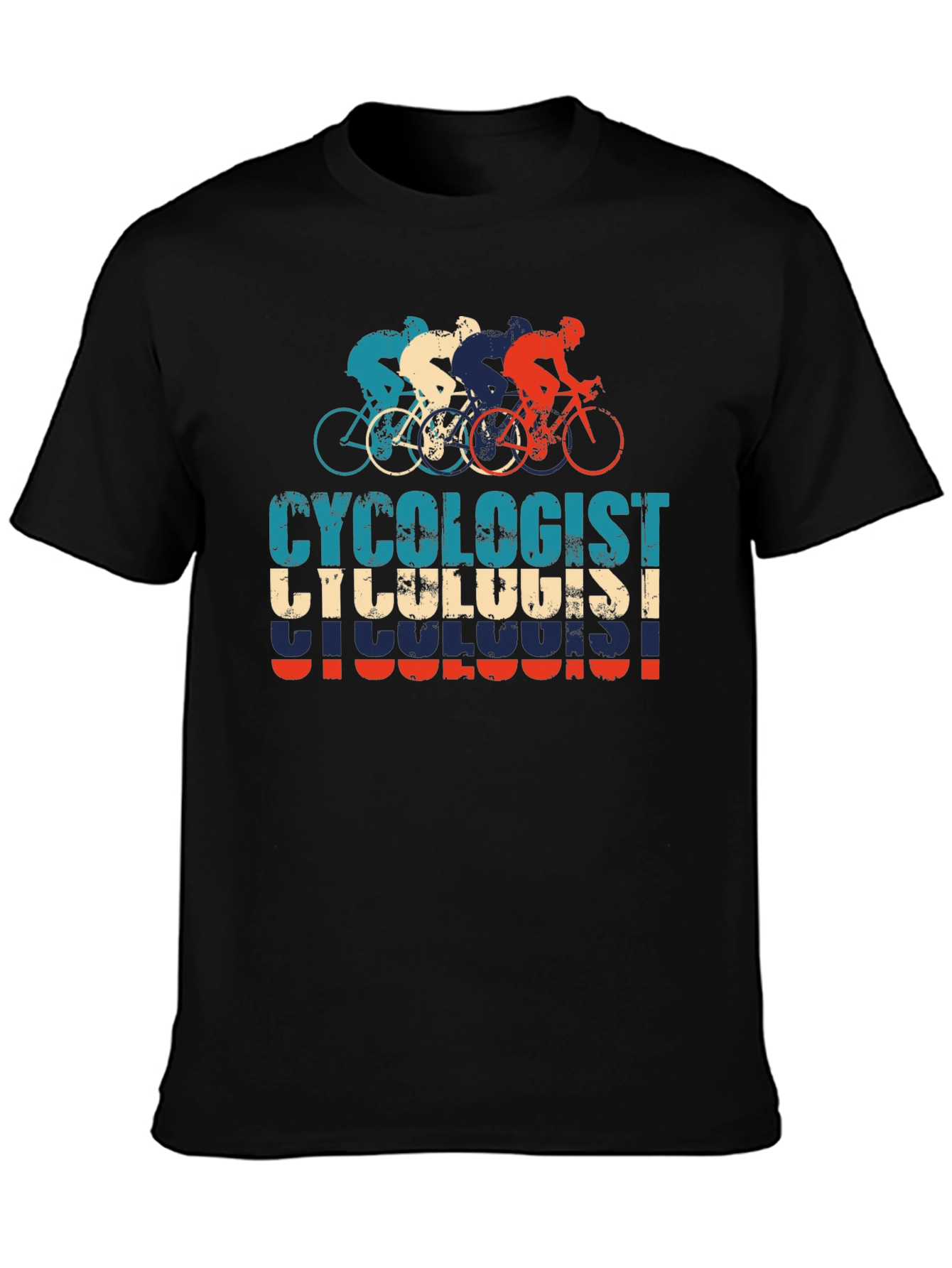 Cycologist T-Shirt - Vintage Style Cycling Tee - 3