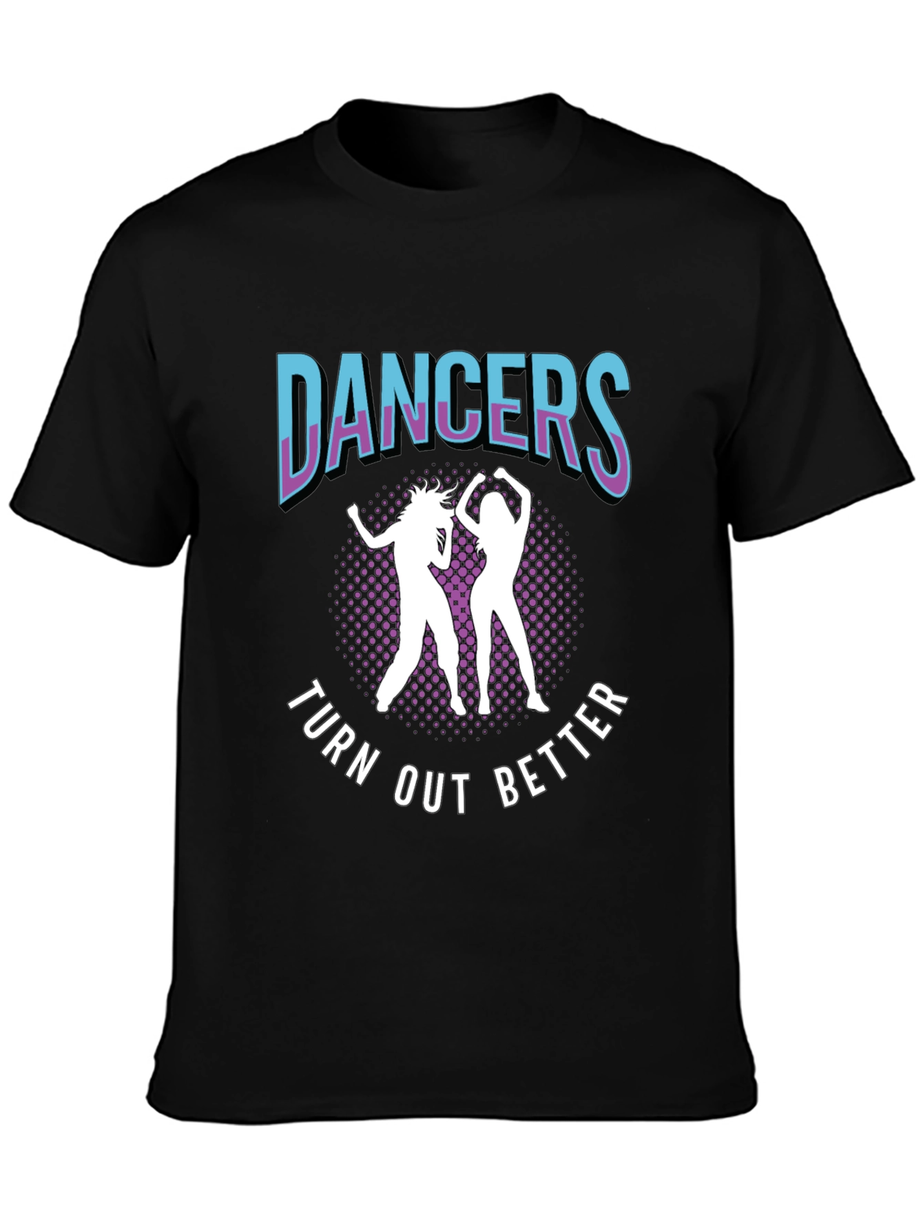 Black Dancers Turn Out Better Graphic Tee view 3