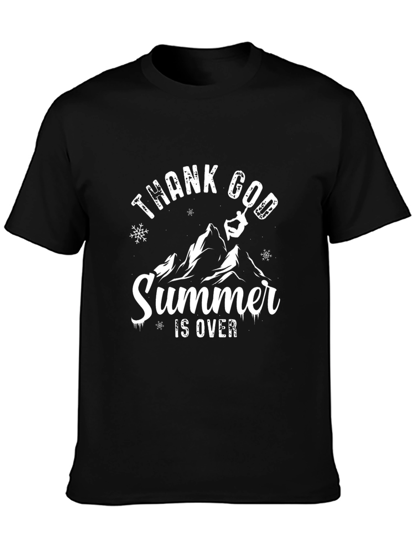Thank God Summer is Over Graphic Tee - 3